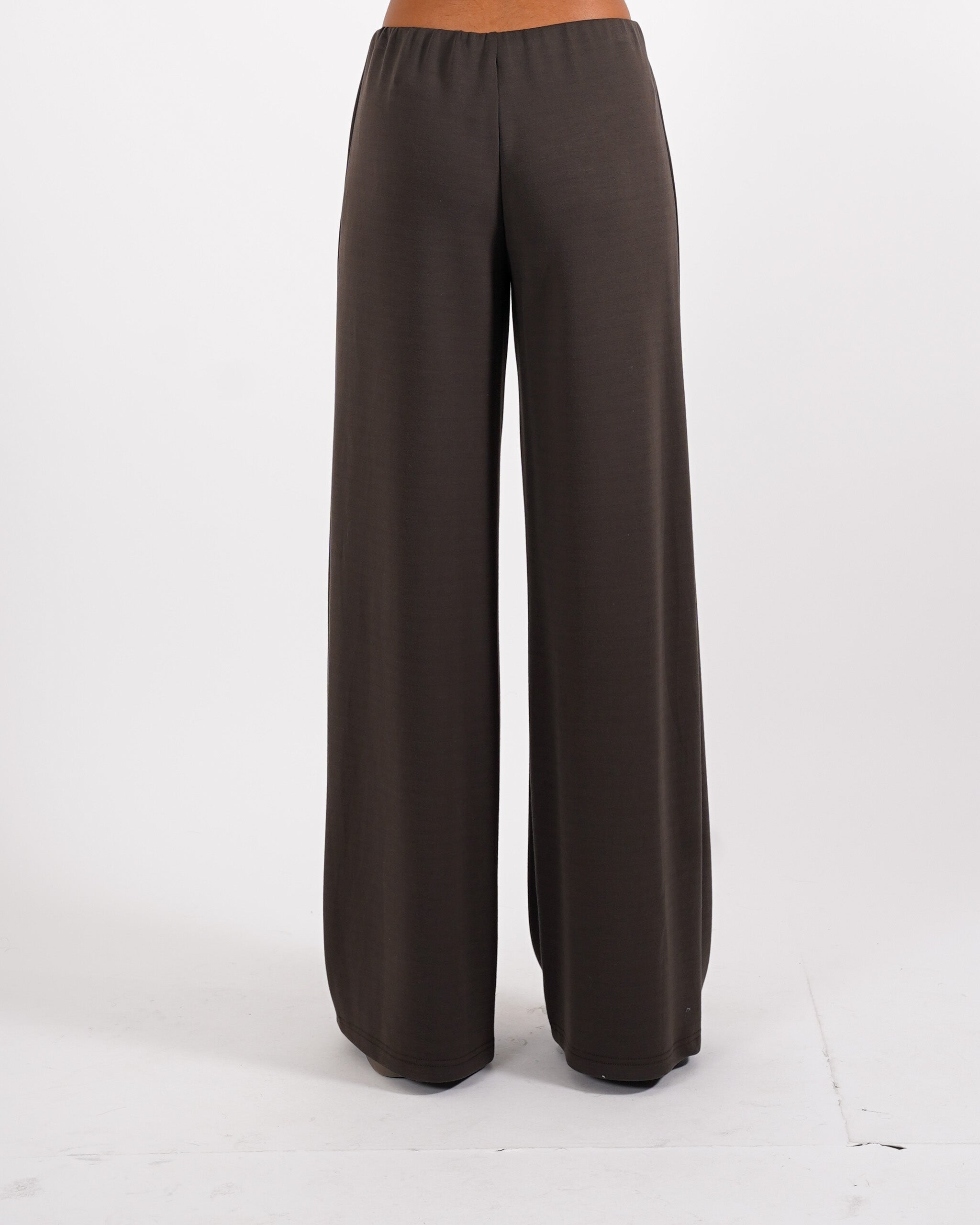 Pantaloni felpa gamba larga con vita regolare  - Chiara