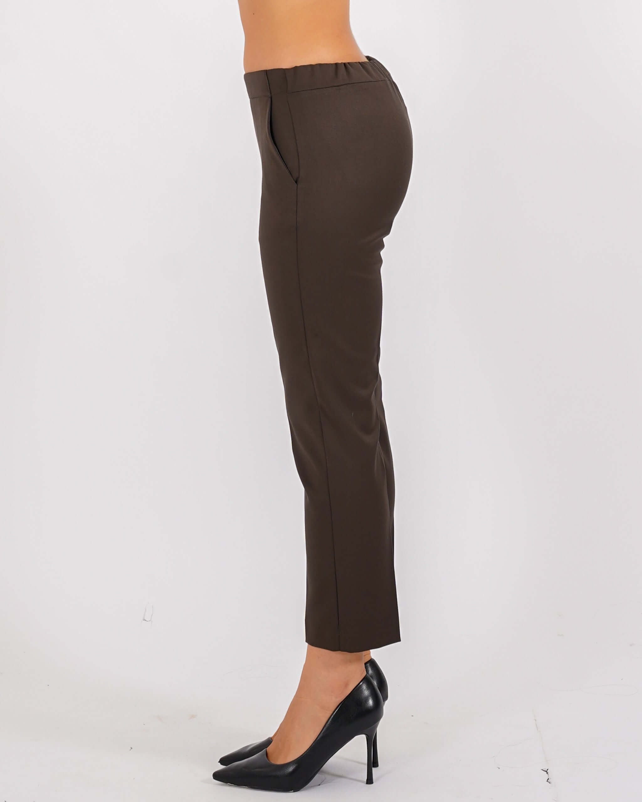 Pantaloni slim fit in tessuto diagonale - Judas