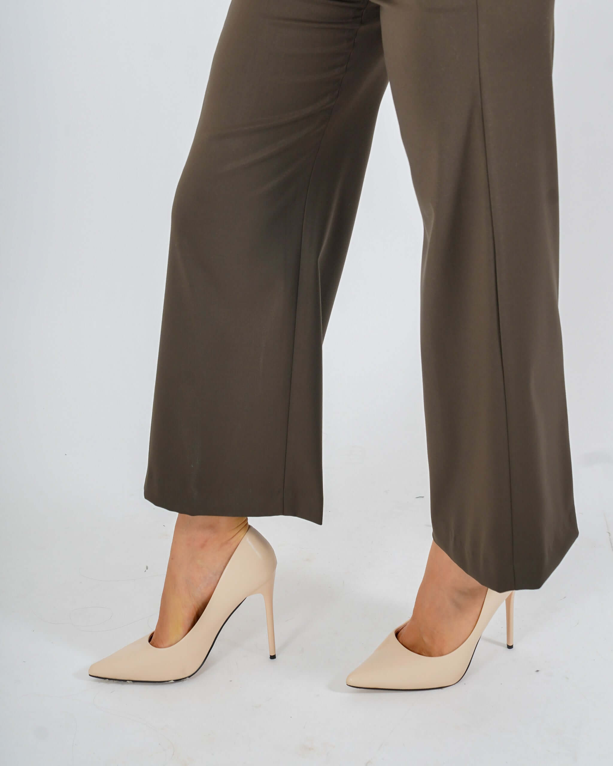 Pantaloni cropped in eco fibra - Manzano