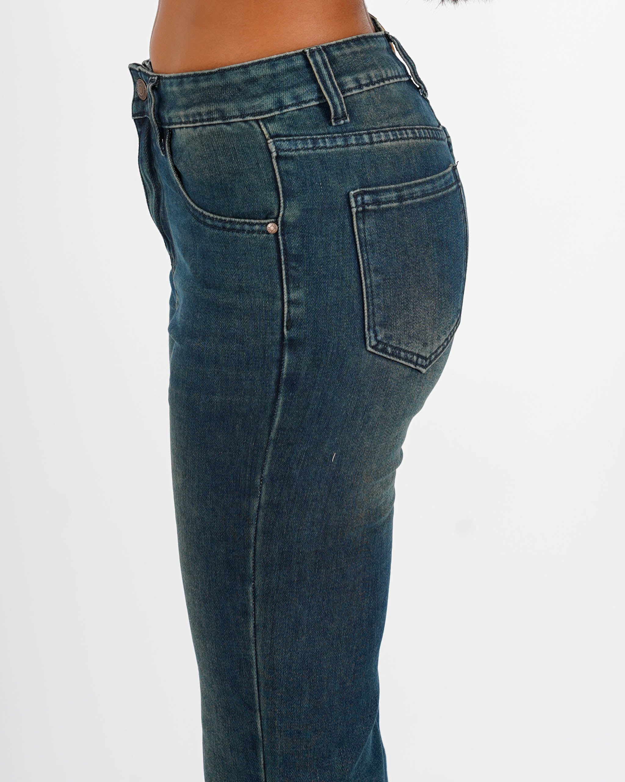 Jeans slim fit con fondo regular - Milagros