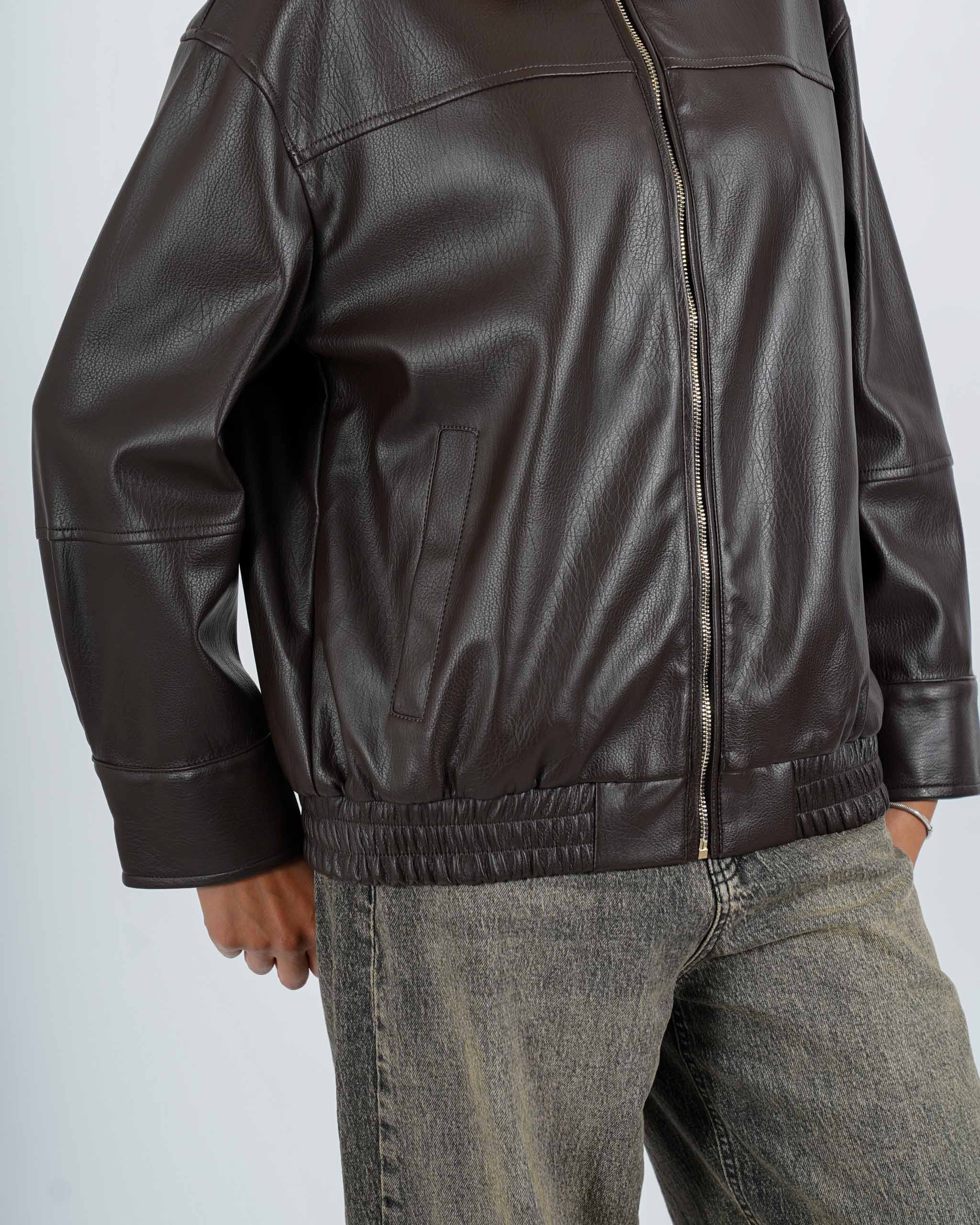 Bomber over in ecopelle - Clementina