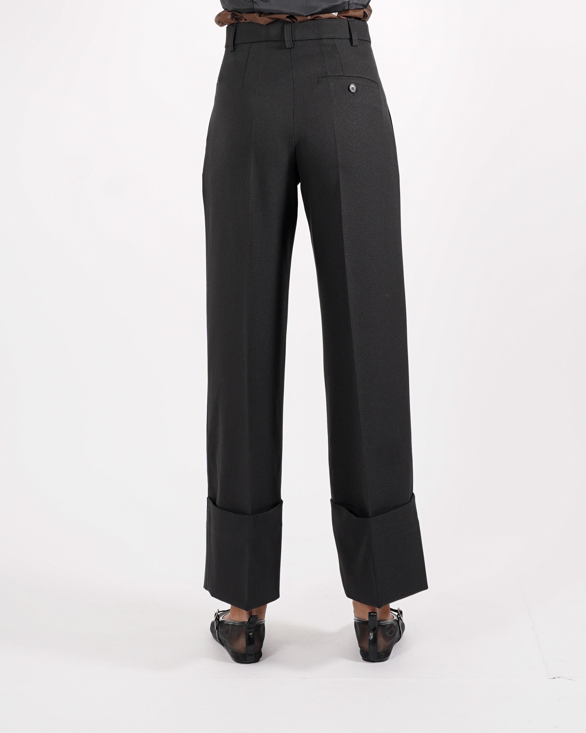 Pantaloni cropped in eco fibra - Danika