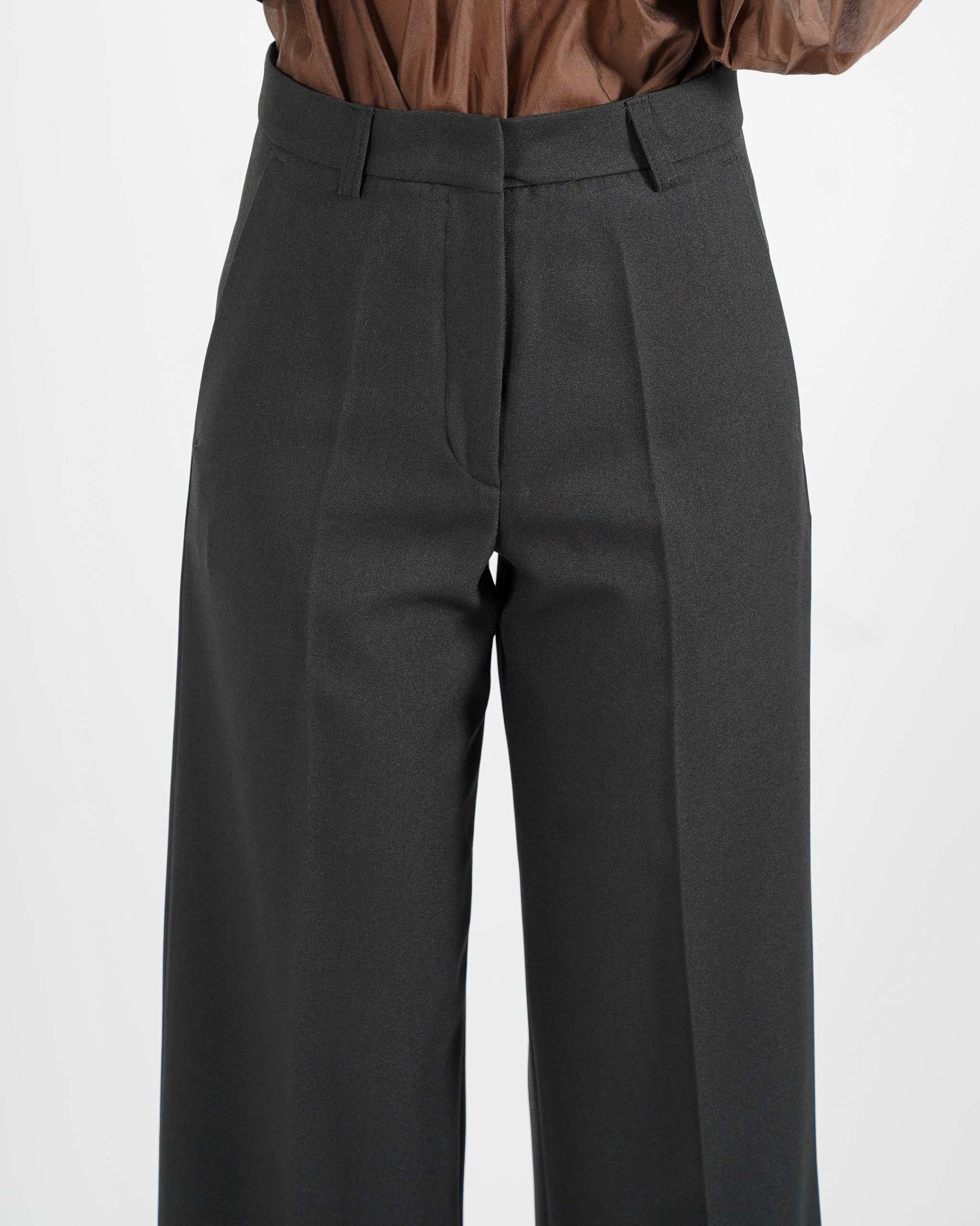 Pantaloni cropped in eco fibra - Danika
