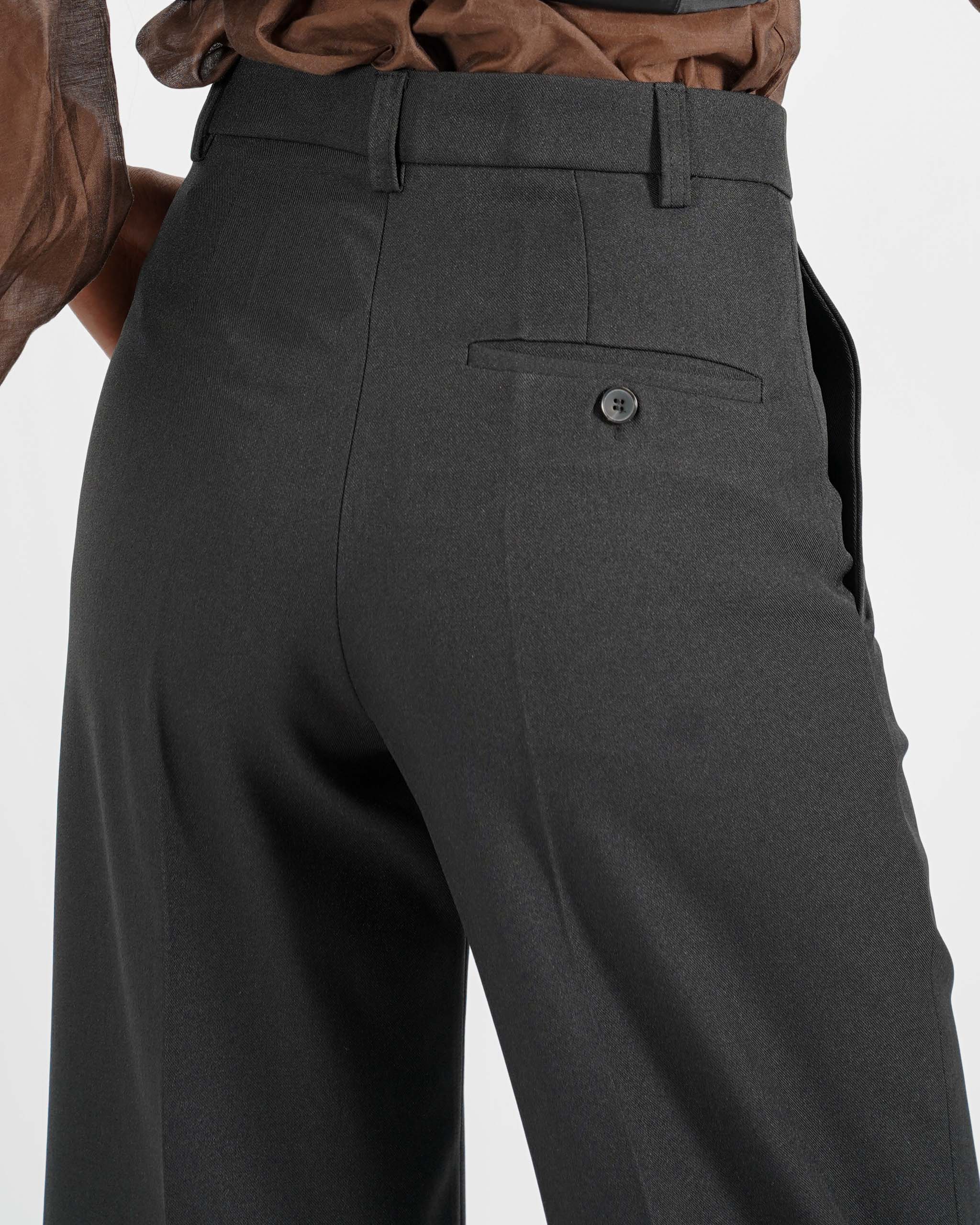 Pantaloni cropped in eco fibra - Danika