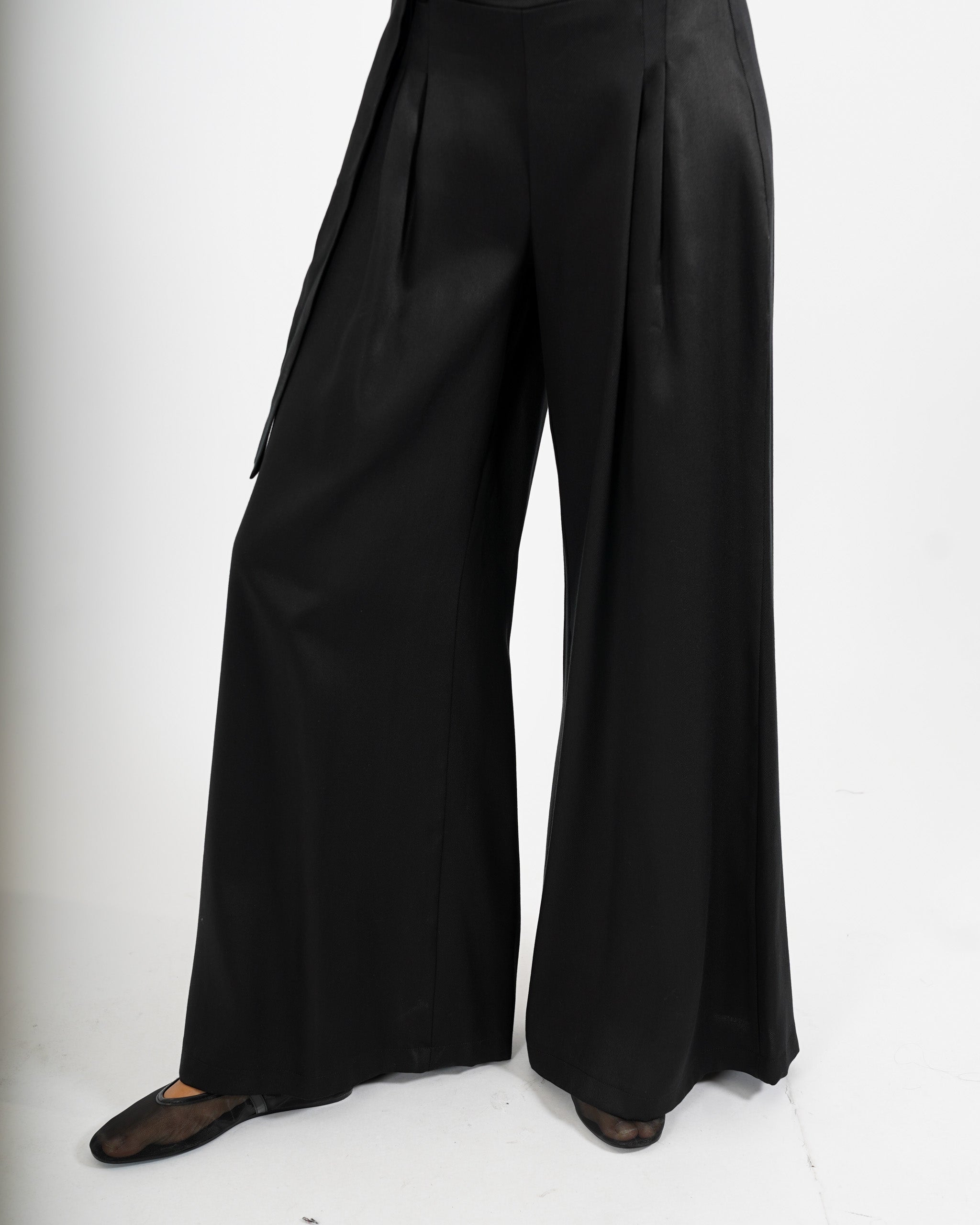 Pantaloni con cintura e pence - Alleanza