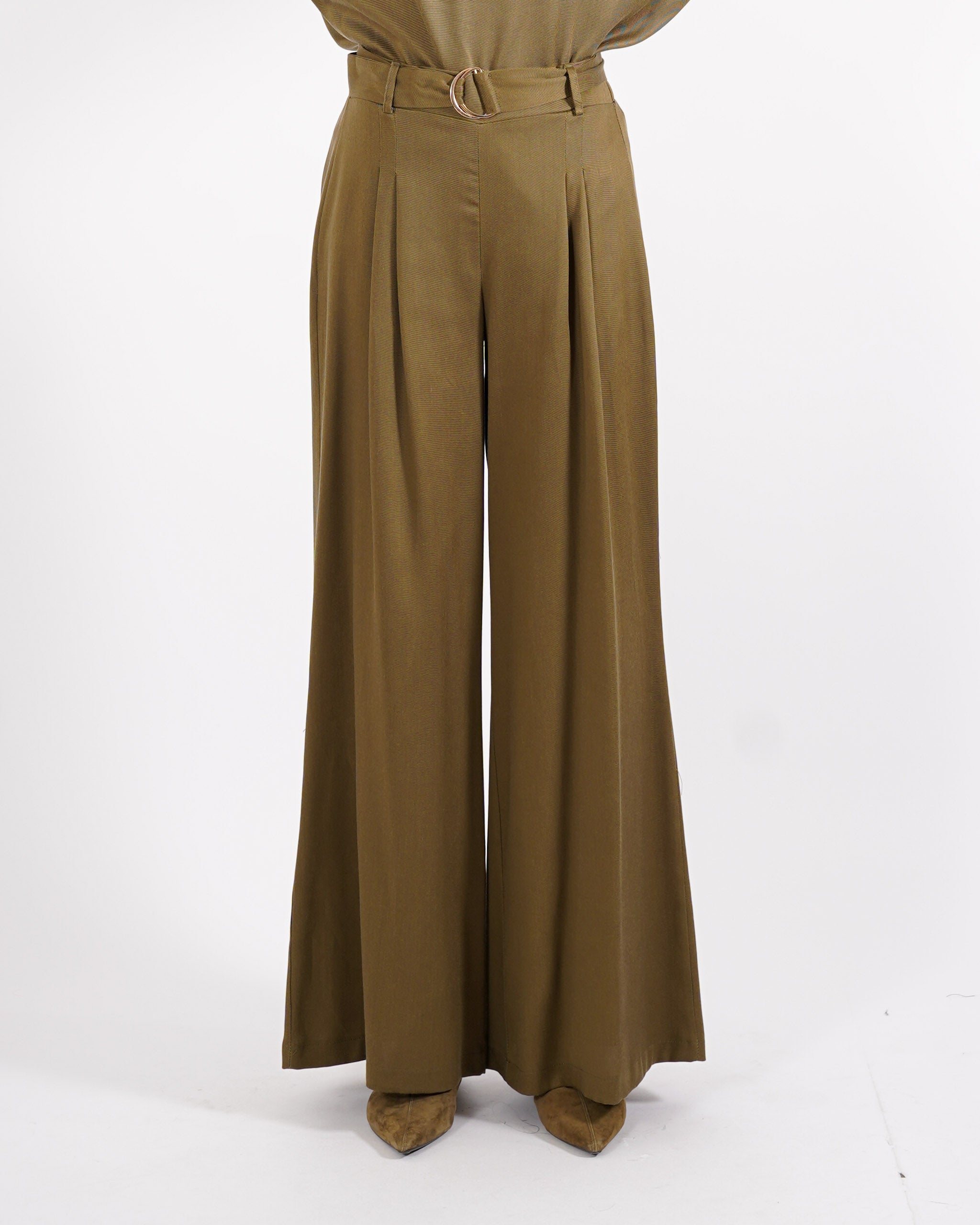 Pantaloni con cintura e pence - Alleanza
