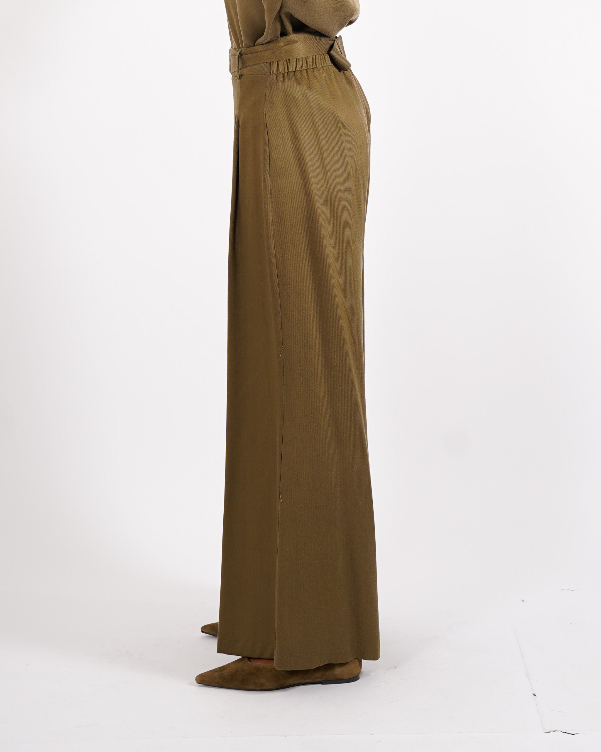 Pantaloni con cintura e pence - Alleanza