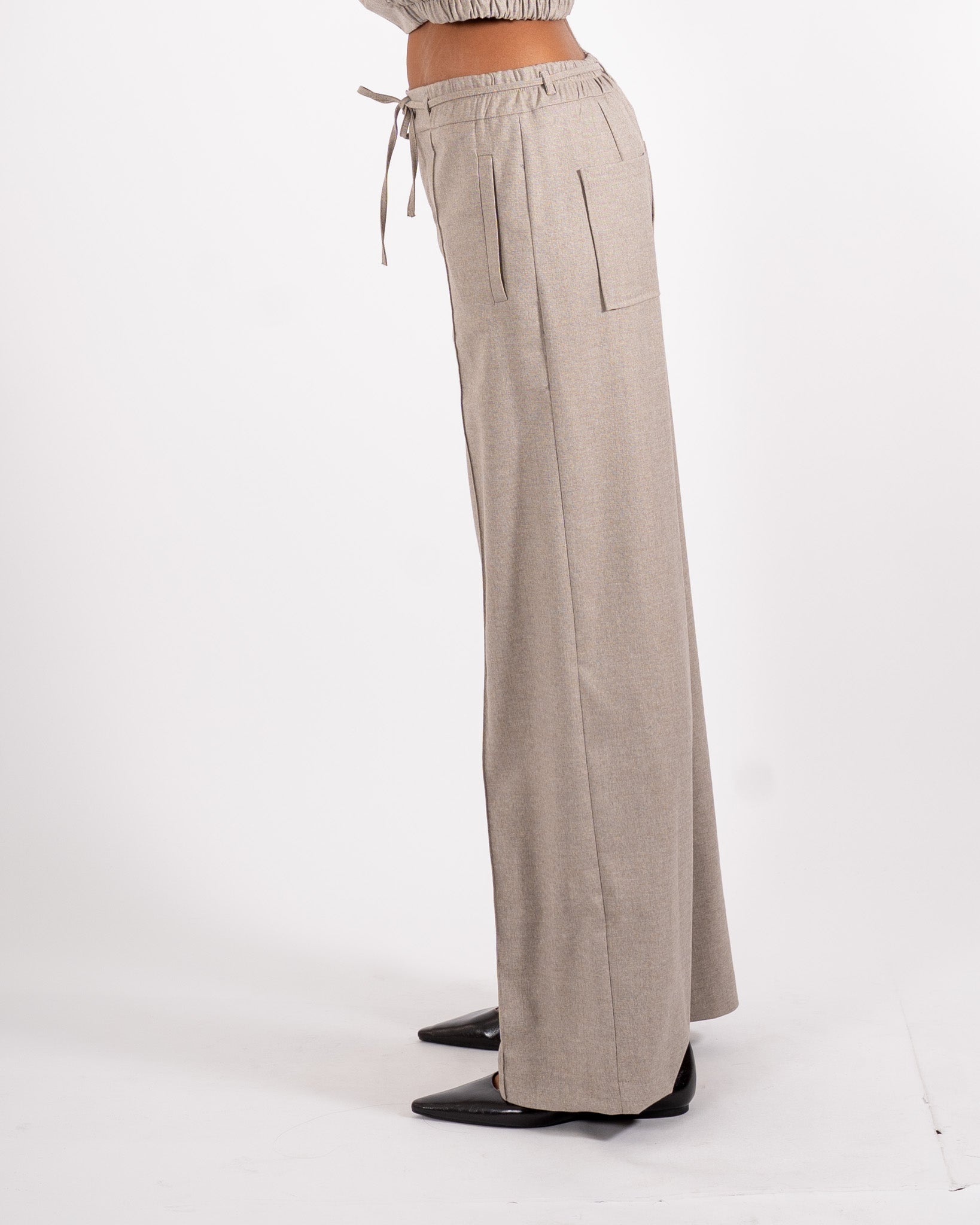 Pantaloni con coulisse e tasche - Siabella