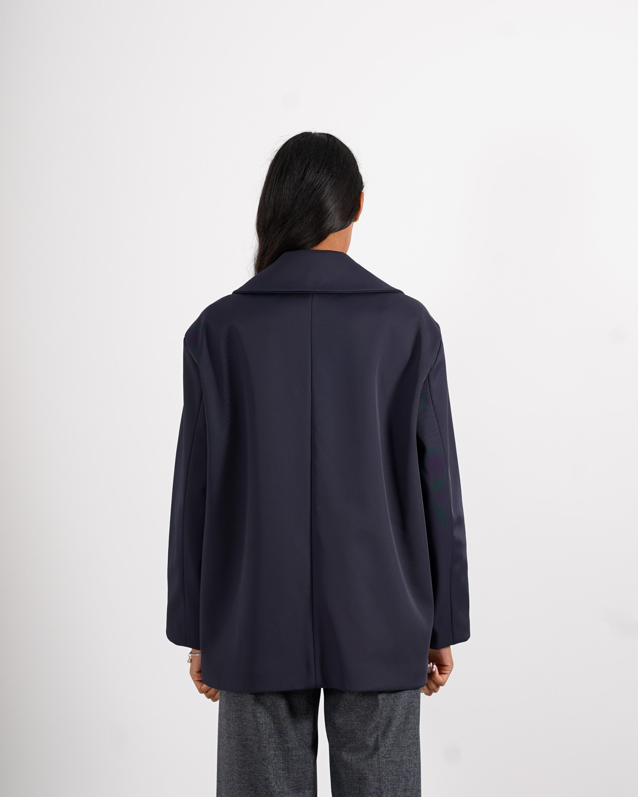 Giacca monopetto in tessuto nylon leggero - Donelle