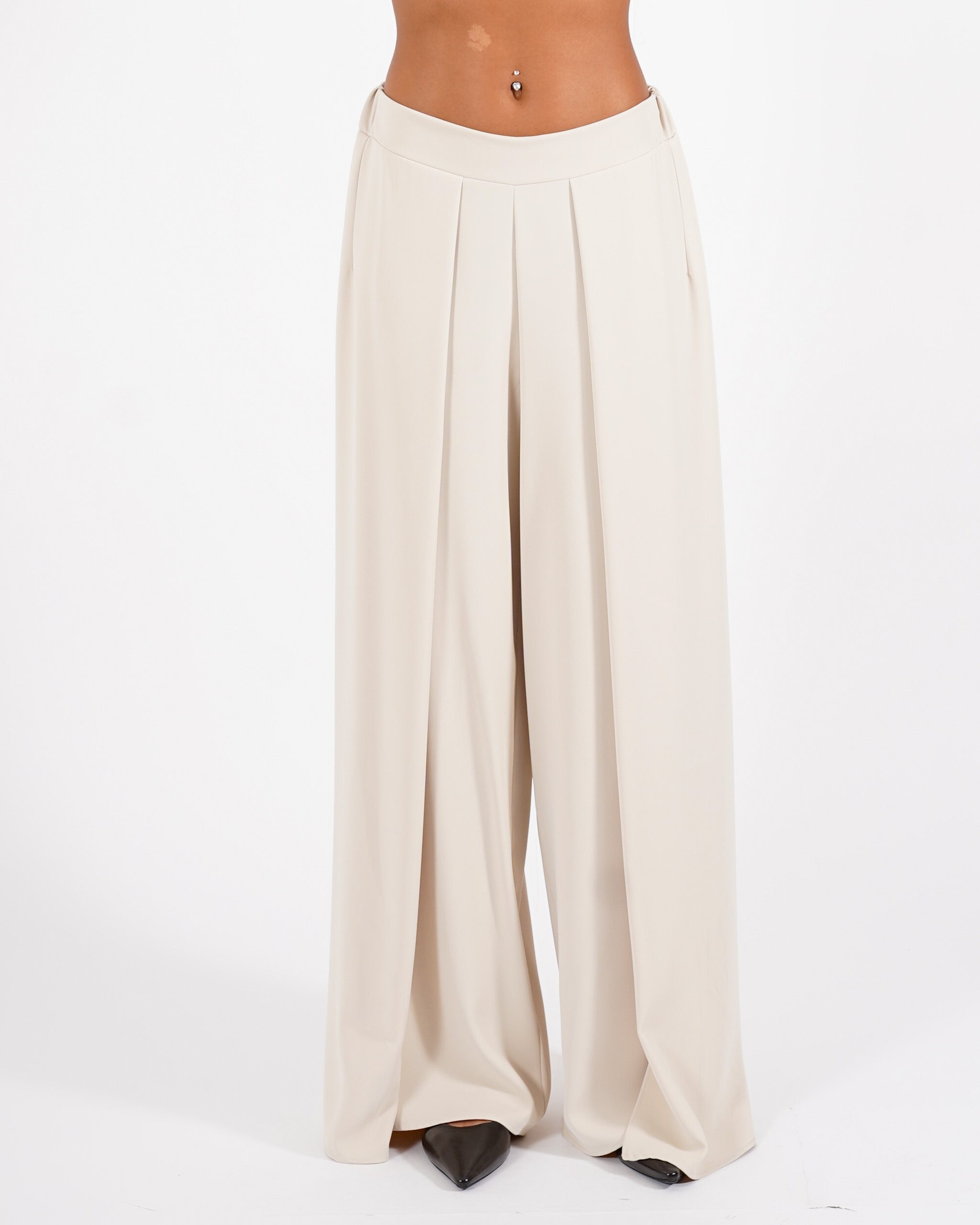 Pantaloni con bustino a gamba larga - Giuditta