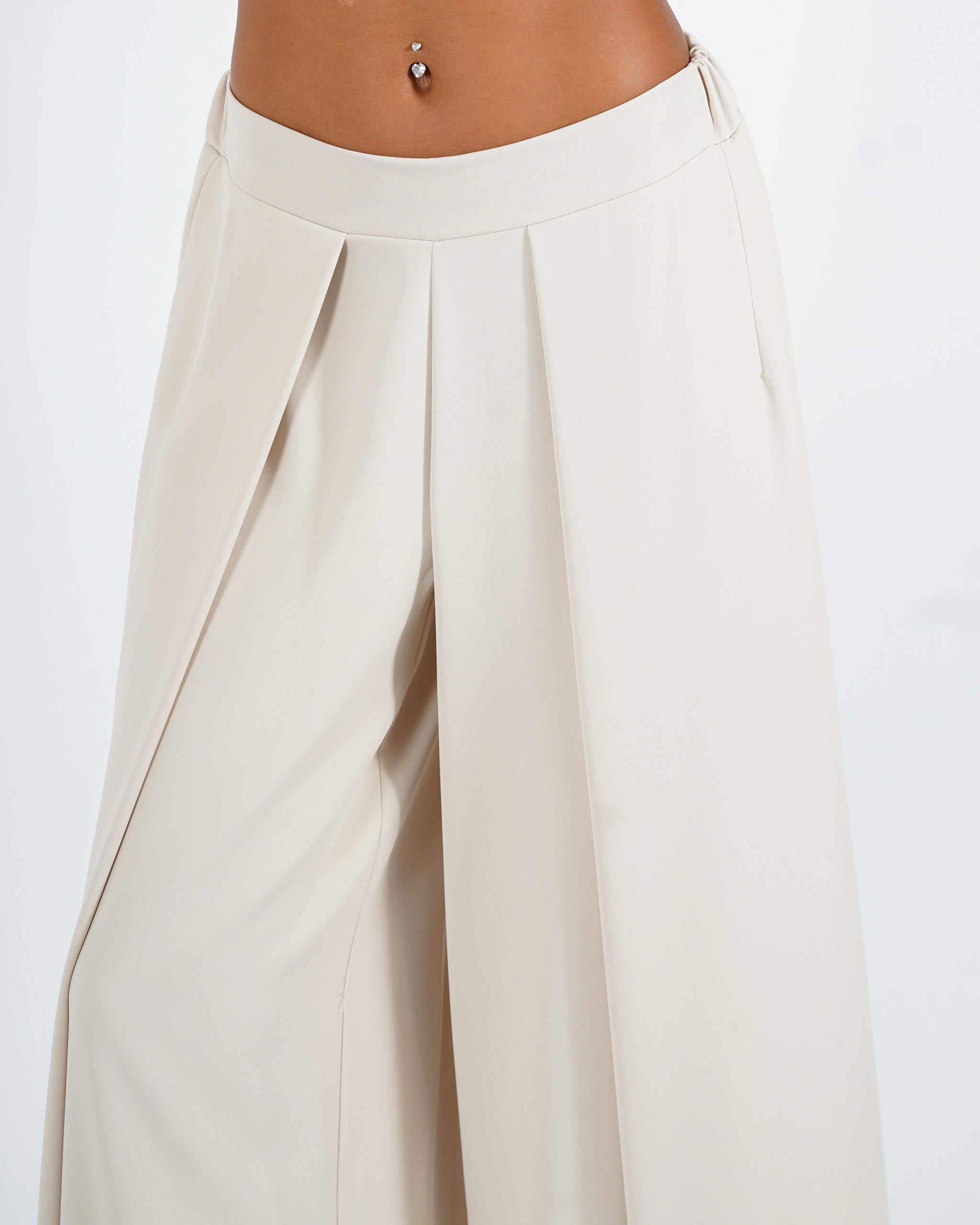Pantaloni con bustino a gamba larga - Giuditta