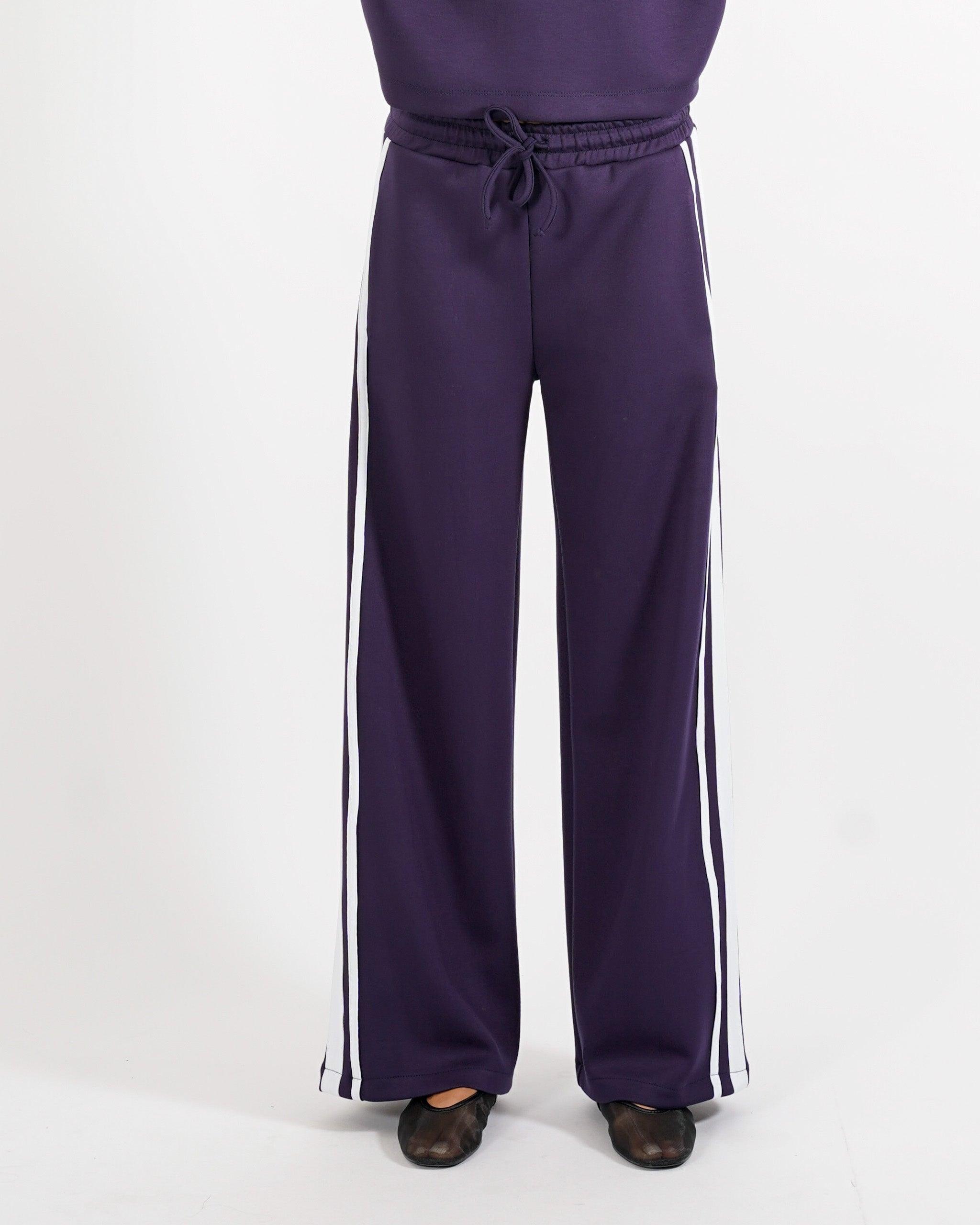 Pantaloni felpa con elastico e coulisse - Lucia