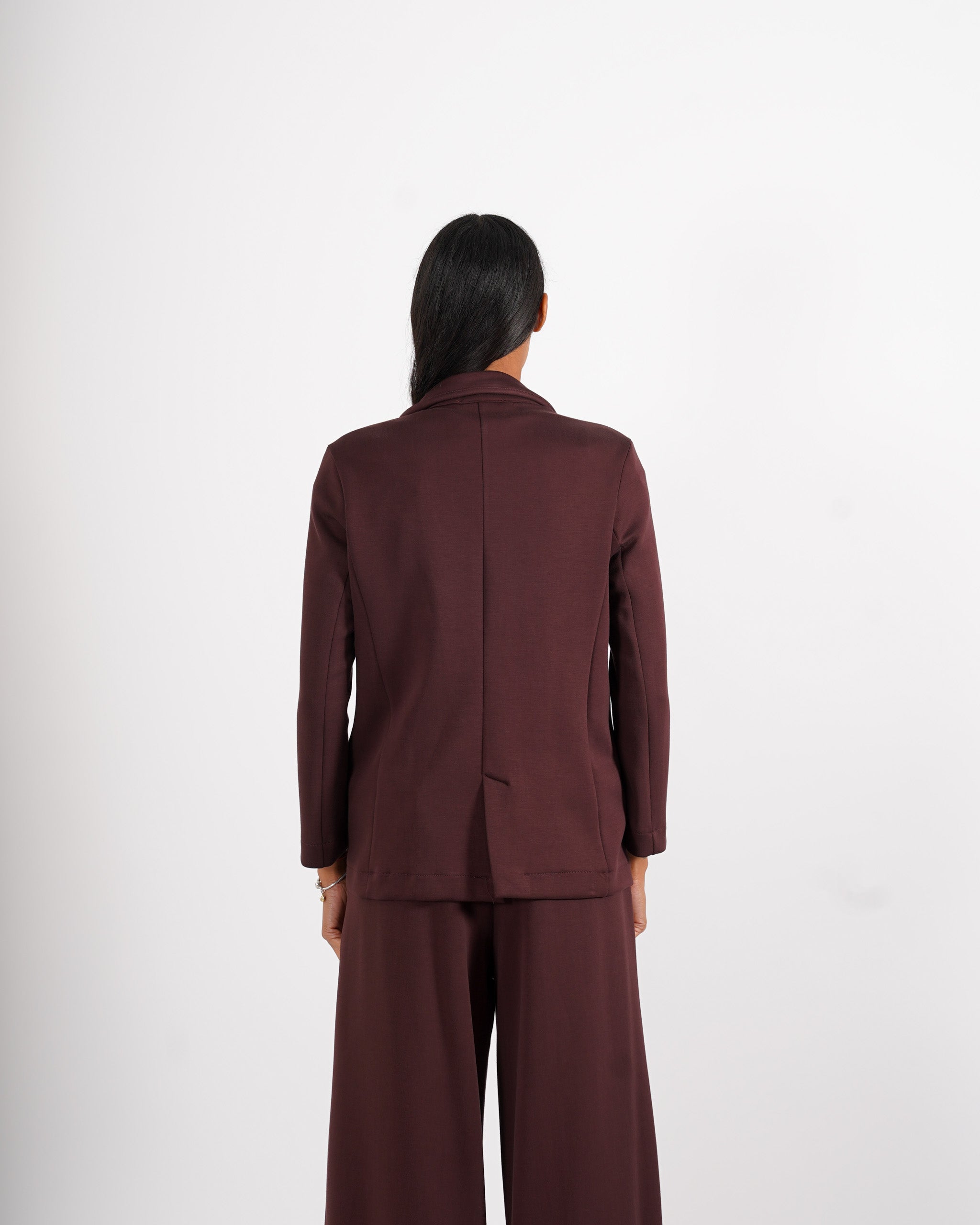 Blazer monopetto in tessuto felpa - Blinken