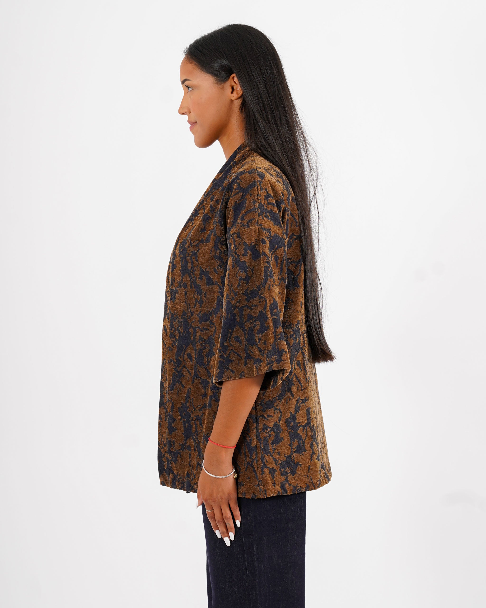 Kimono in tessuto jacquard - Lidia