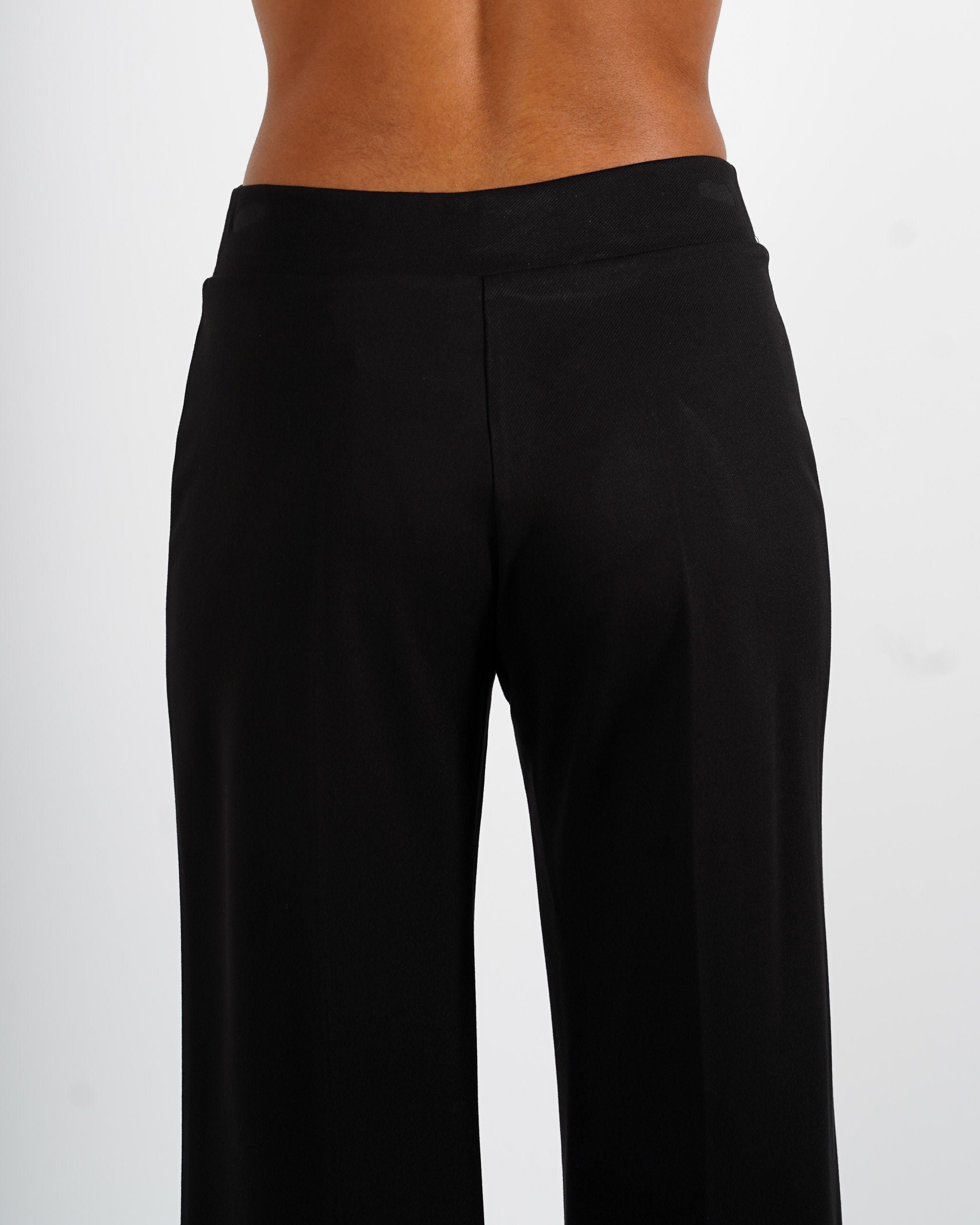 Pantaloni cropped in tessuto diagonale - Durango