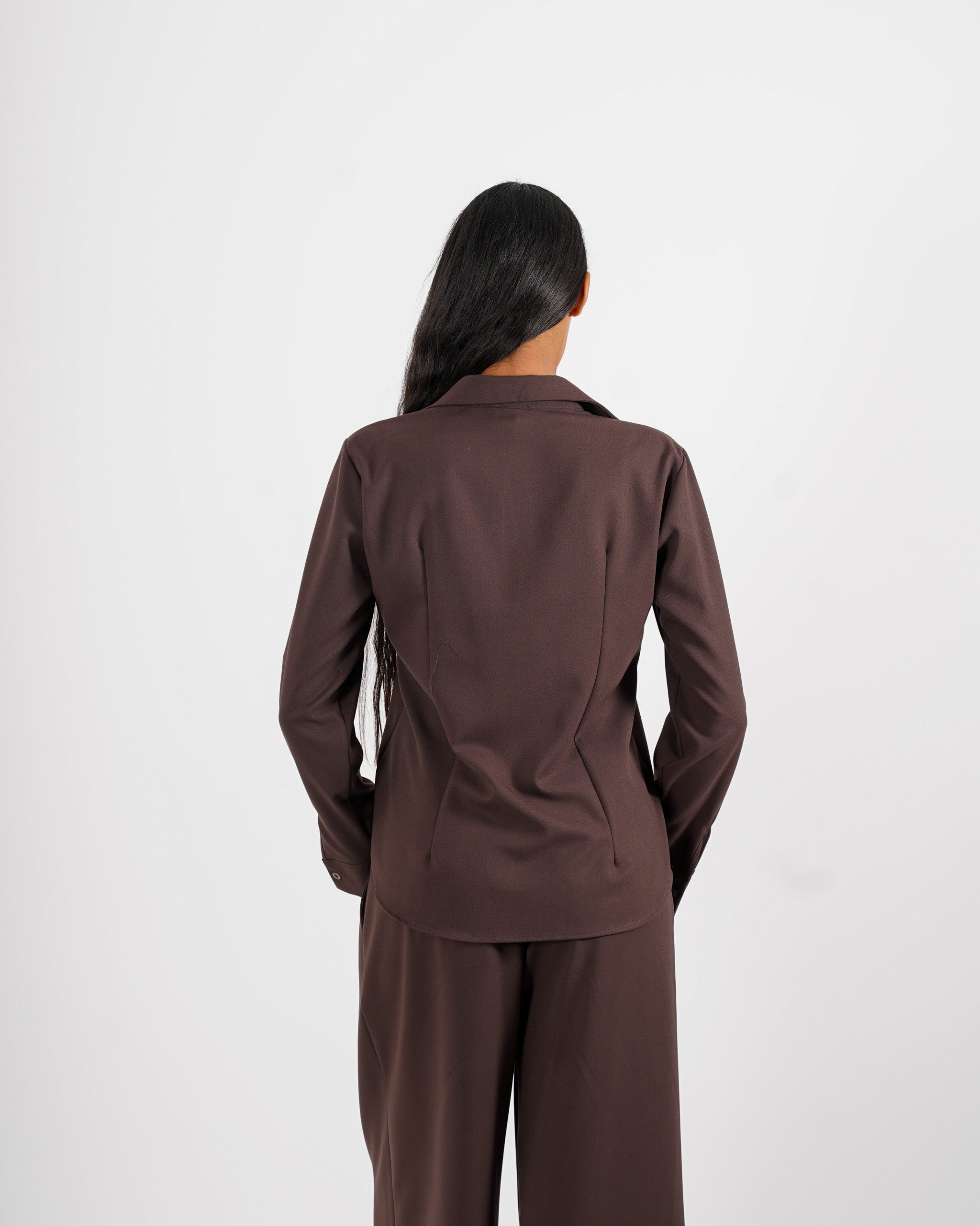 Camicia regular fit in ecofibra - Distinta