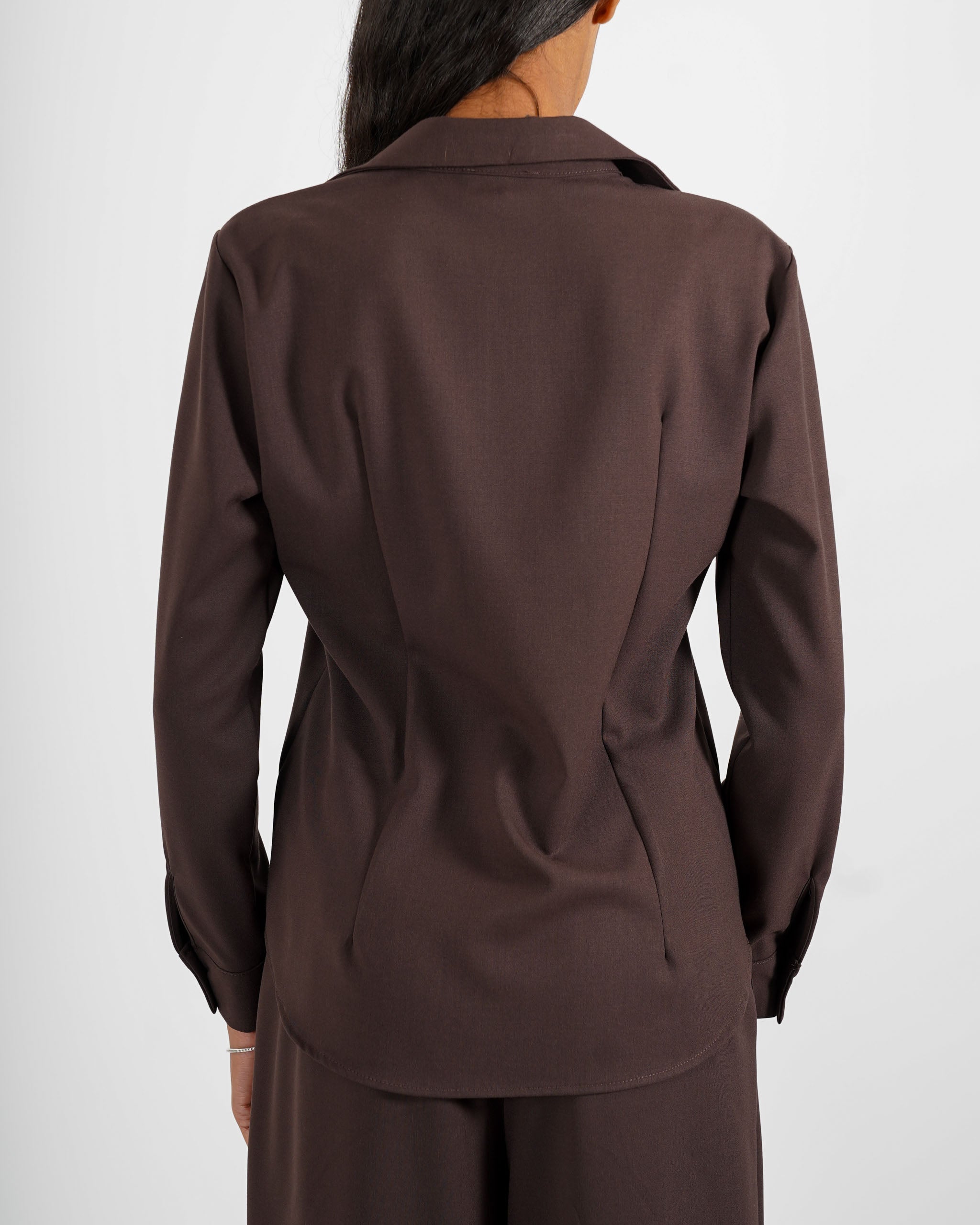 Camicia regular fit in ecofibra - Distinta