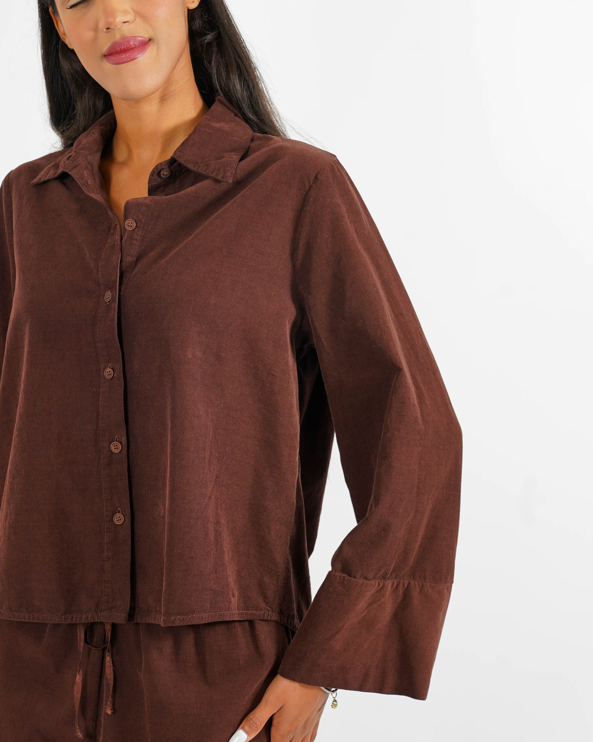 Camicia in velluto mille righe - Graziosa - Hope Fashion