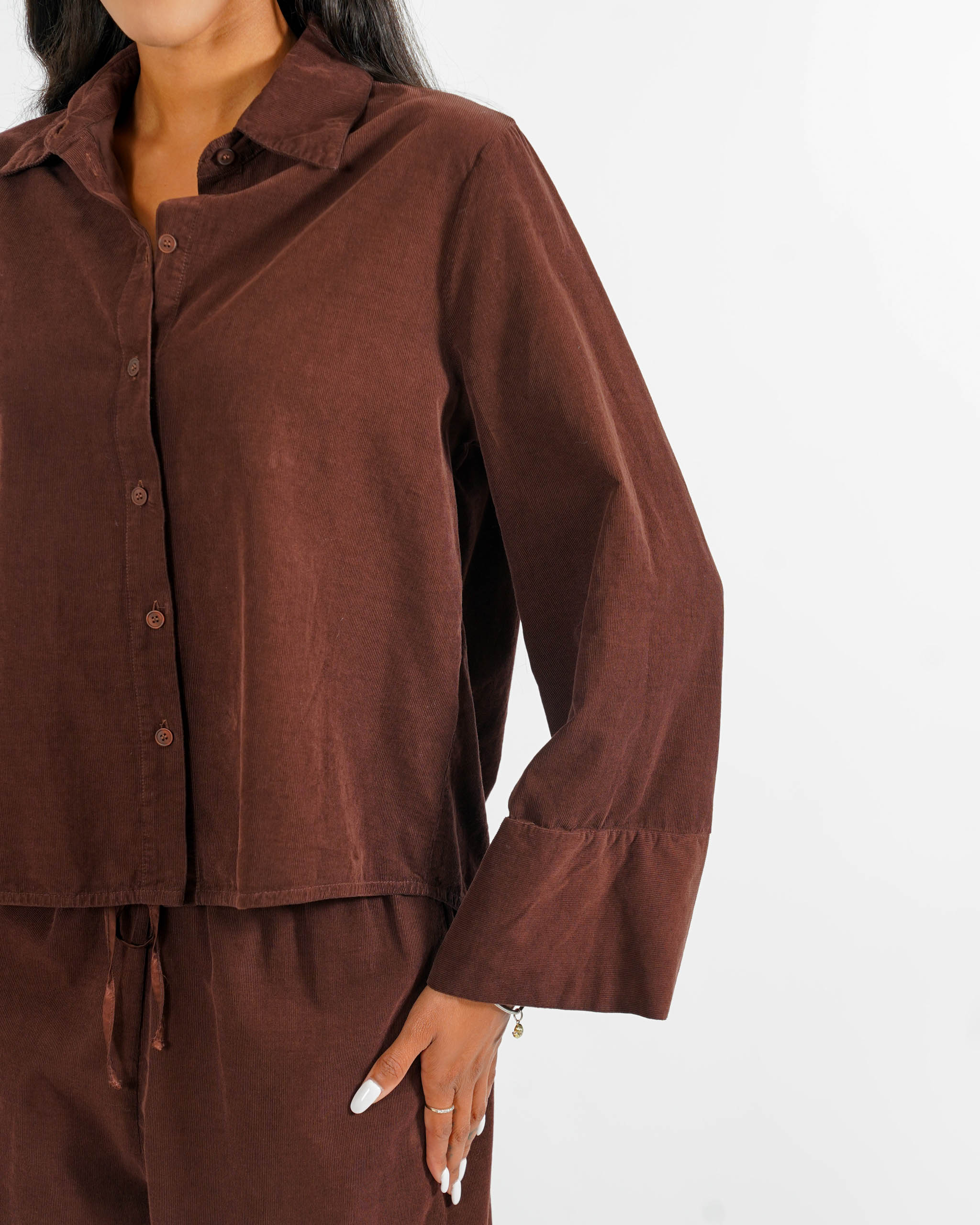 Camicia in velluto mille righe - Graziosa - Hope Fashion