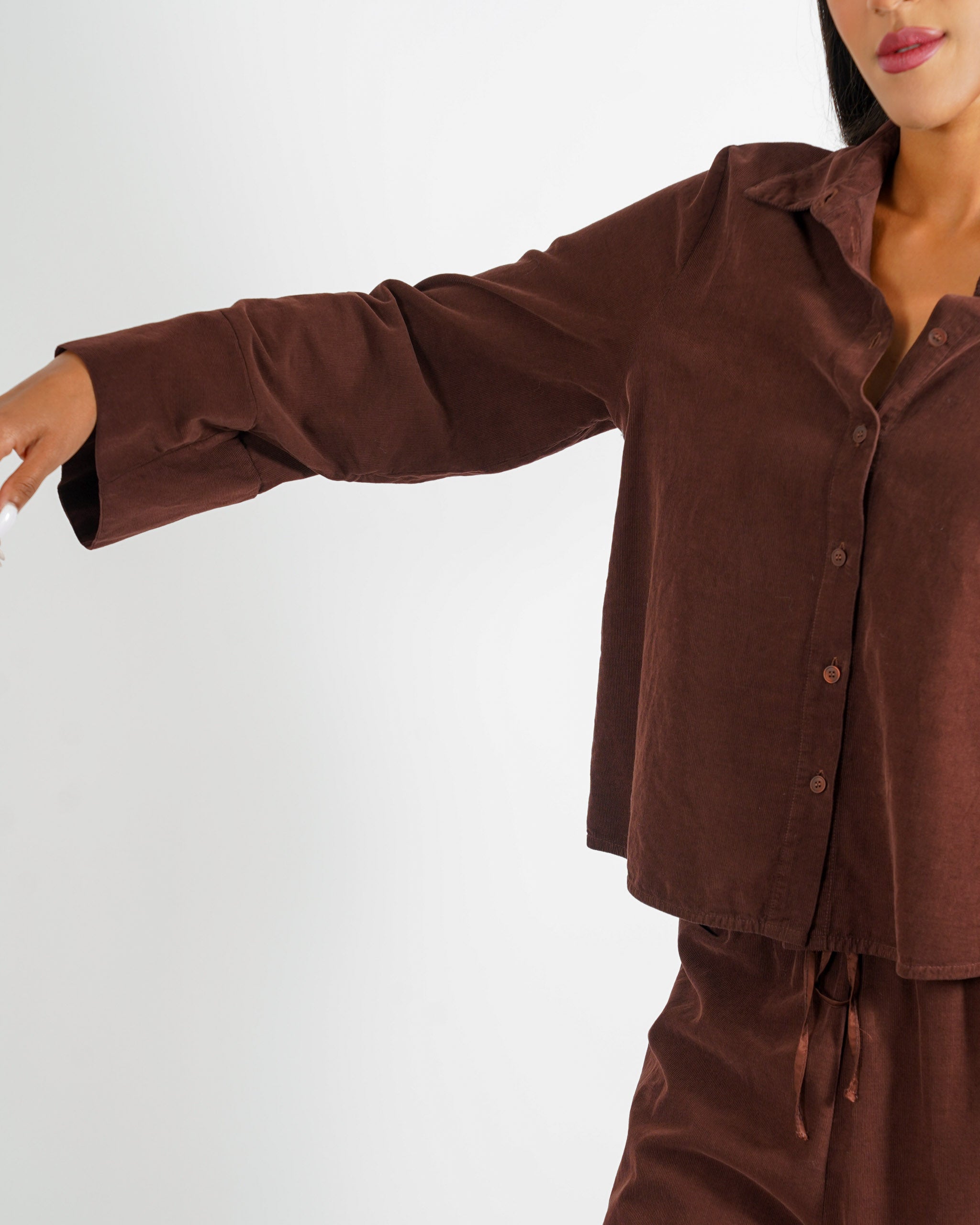 Camicia in velluto mille righe - Graziosa - Hope Fashion