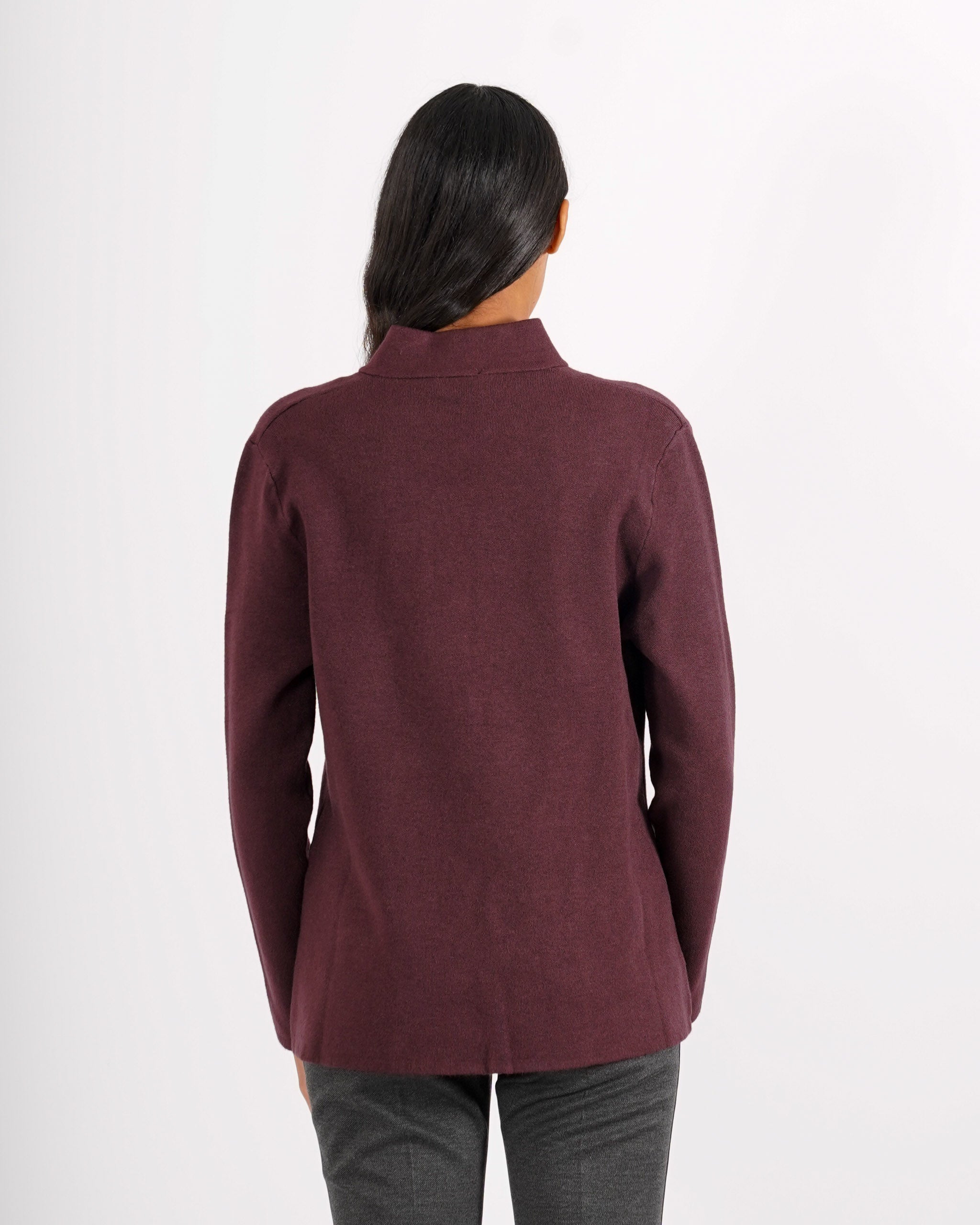 Cardigan in maglia con un bottone - Marocco