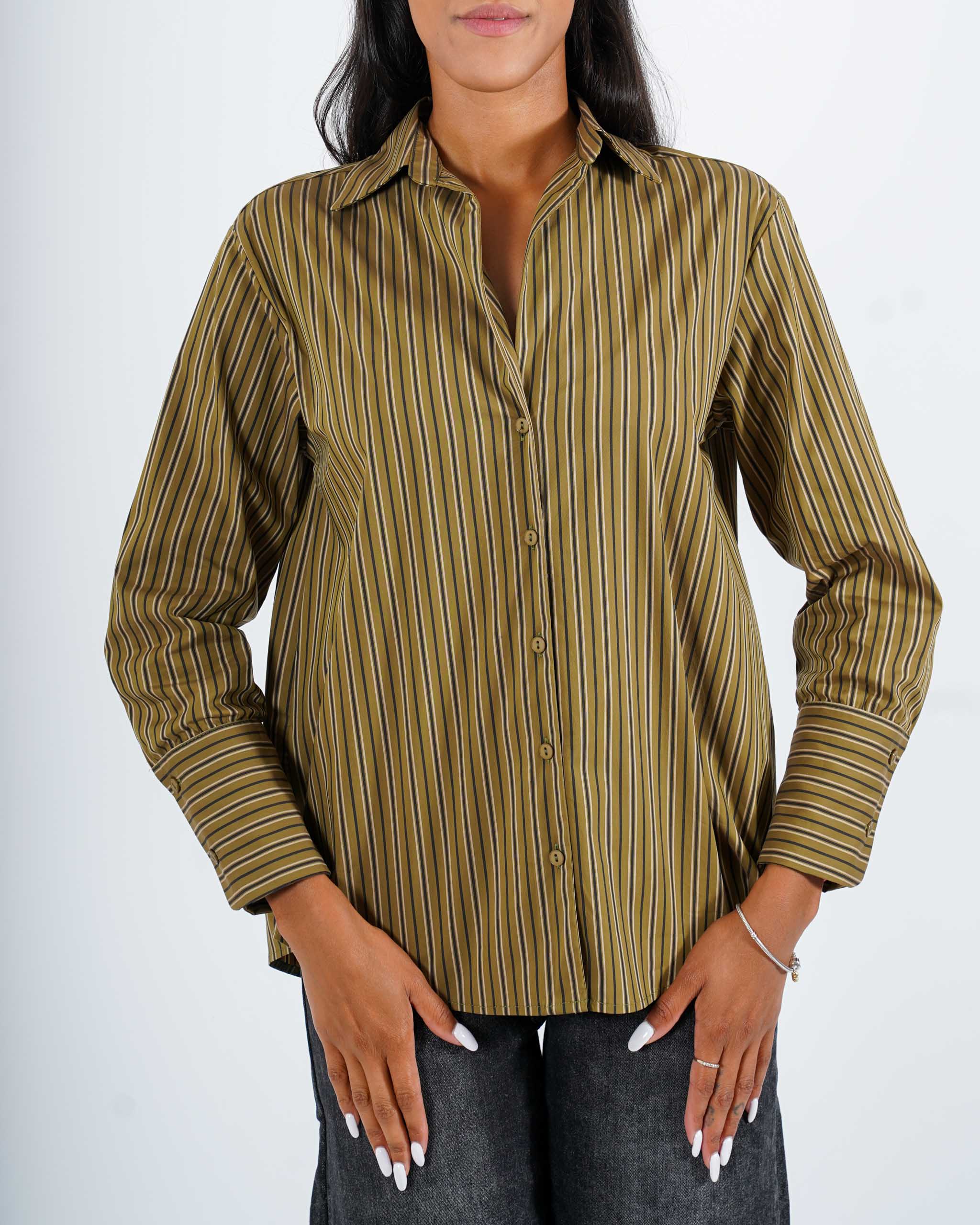 Camicia slim fit in cotone - Leggera