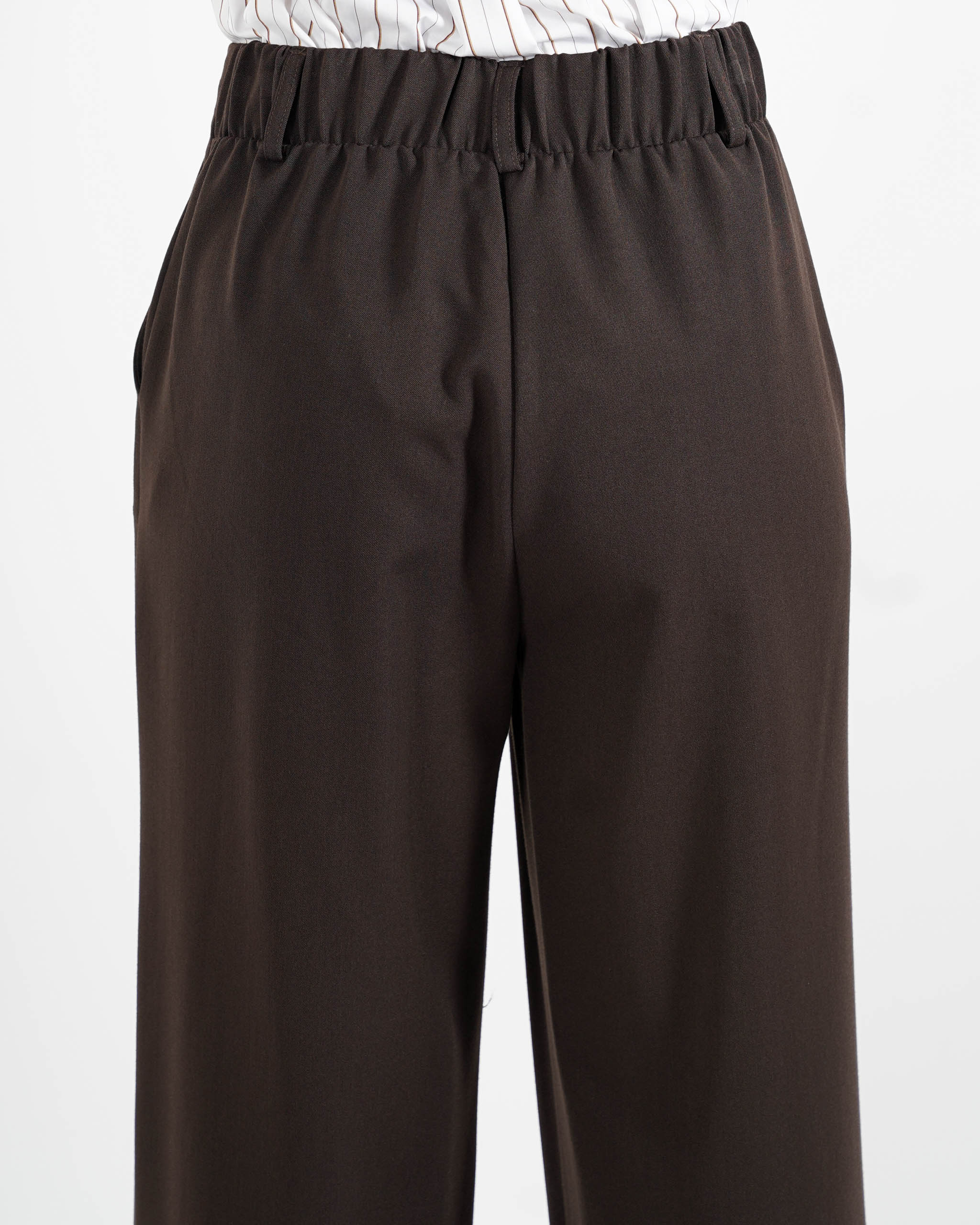 Pantaloni regular fit in eco fibra - Sandra