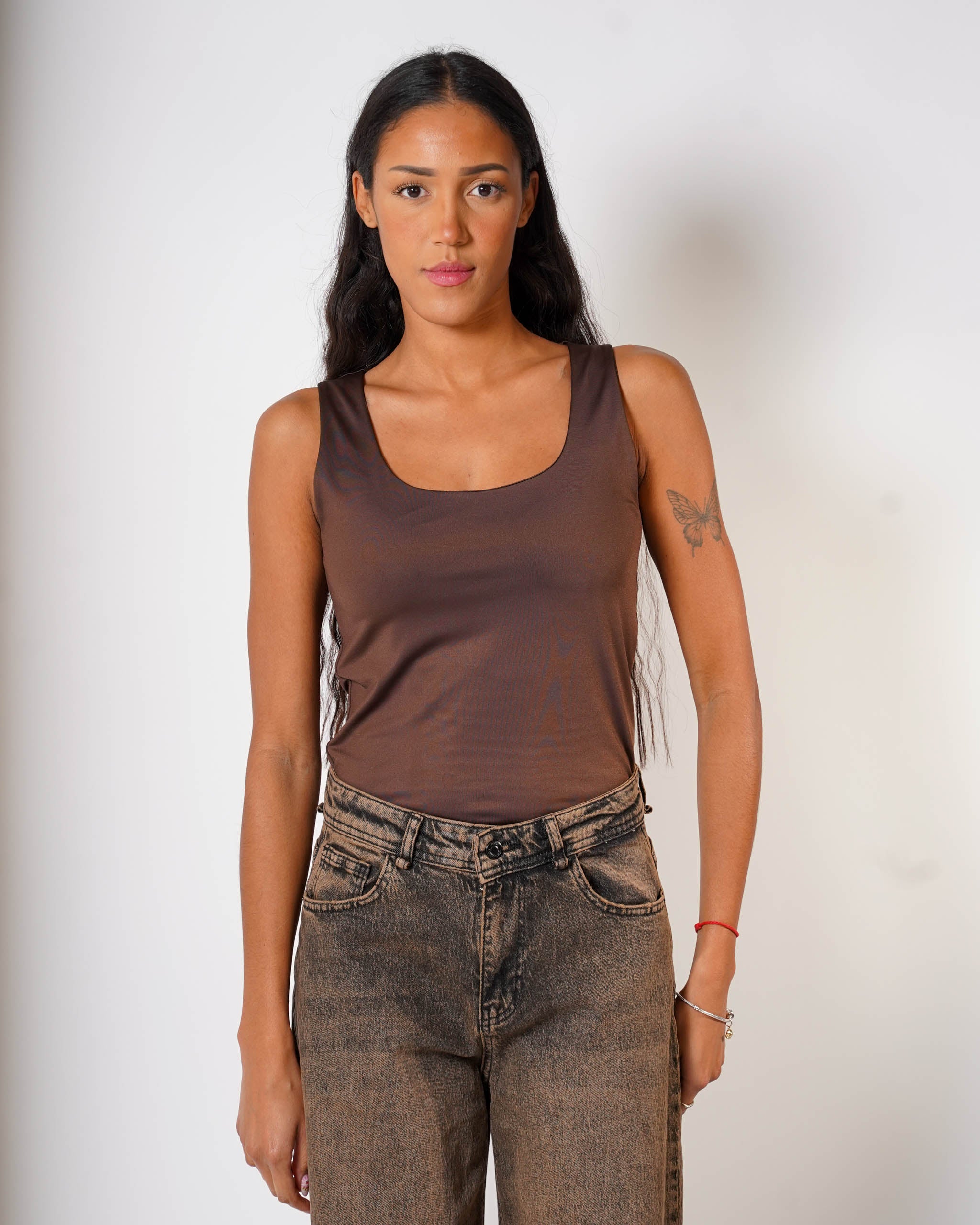 Canotta scollo quadro - Kanela