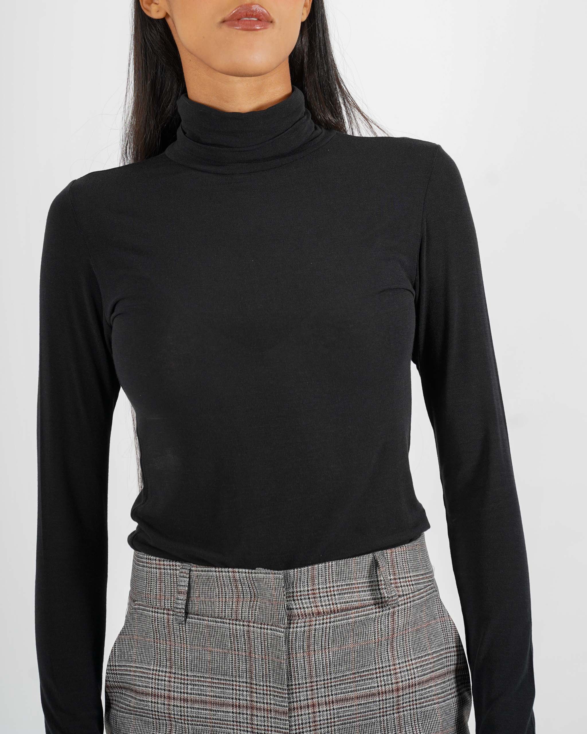 Maglia collo alto in mano cachemire - Ashanti