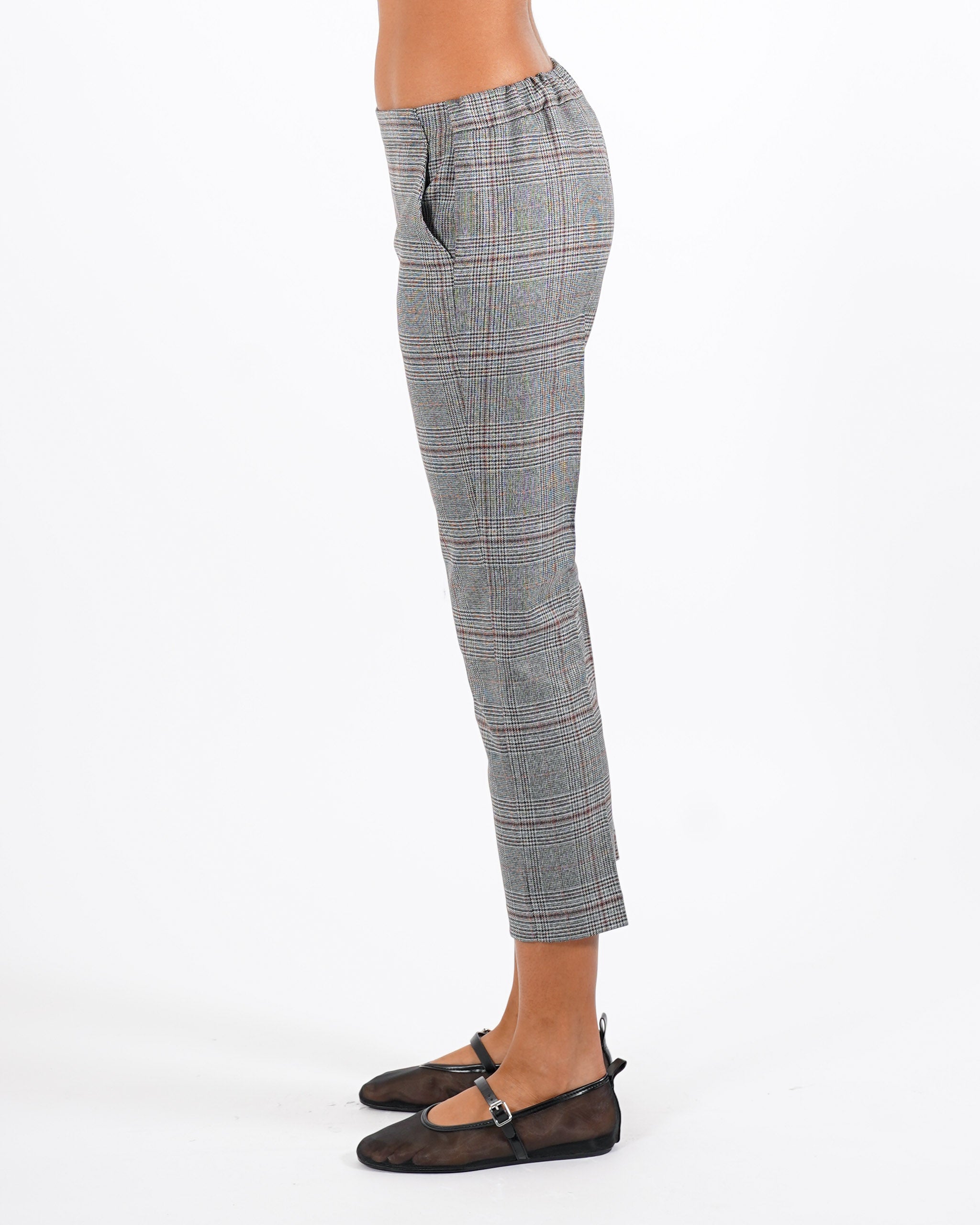 Pantaloni slim fit con elastico in fresco lana - Judas