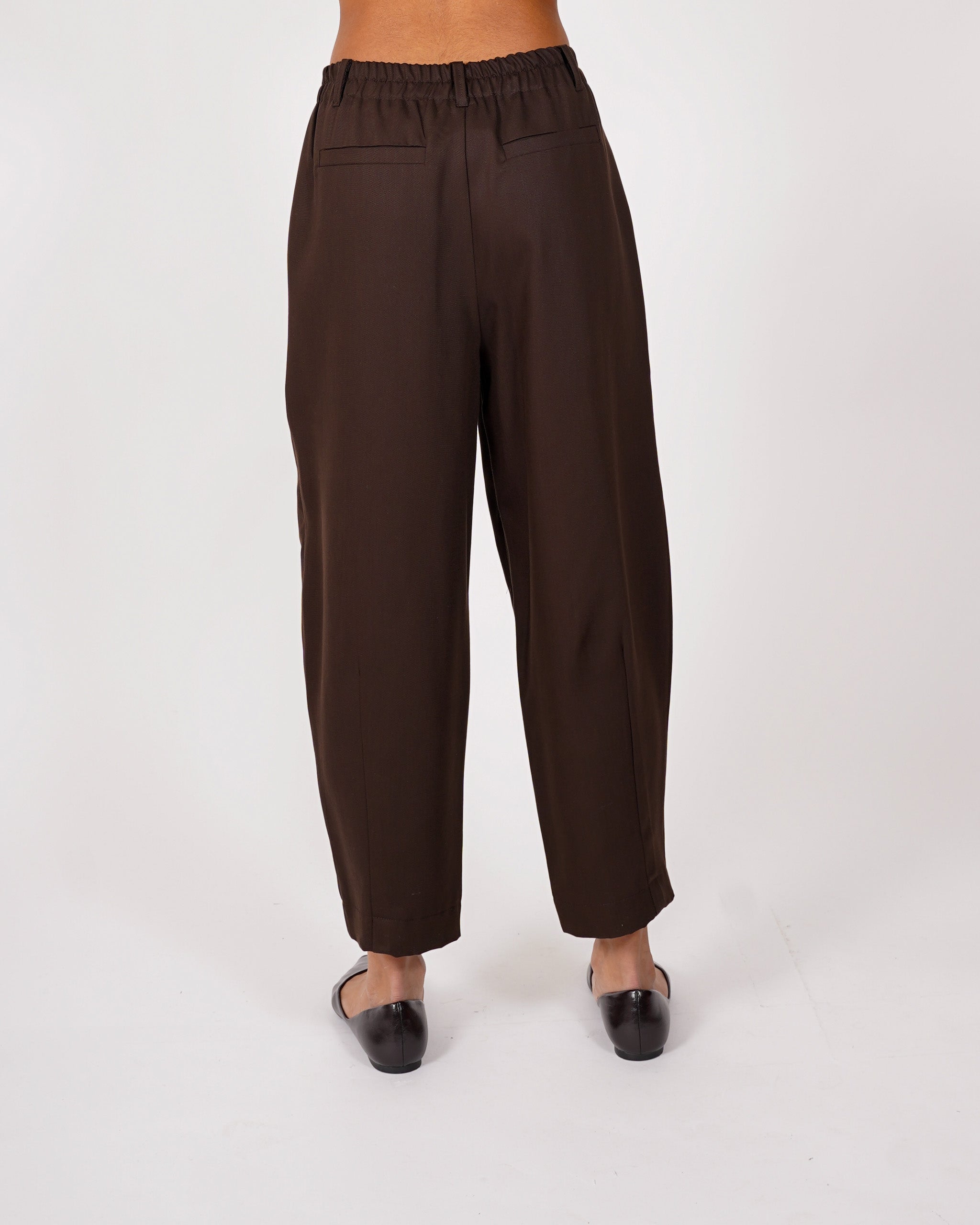 Pantaloni baloon in tessuto canvas - Giordana