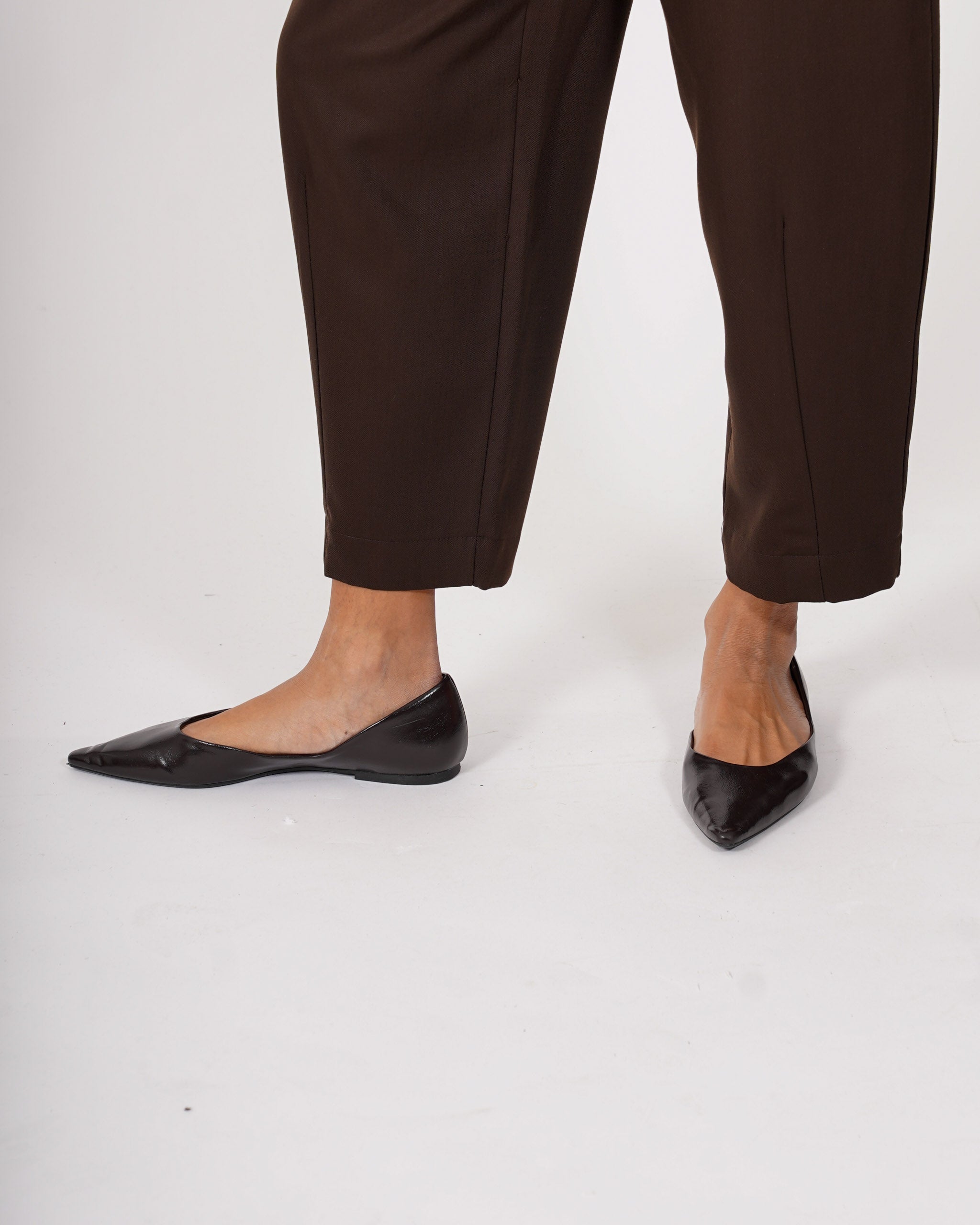 Pantaloni baloon in tessuto canvas - Giordana