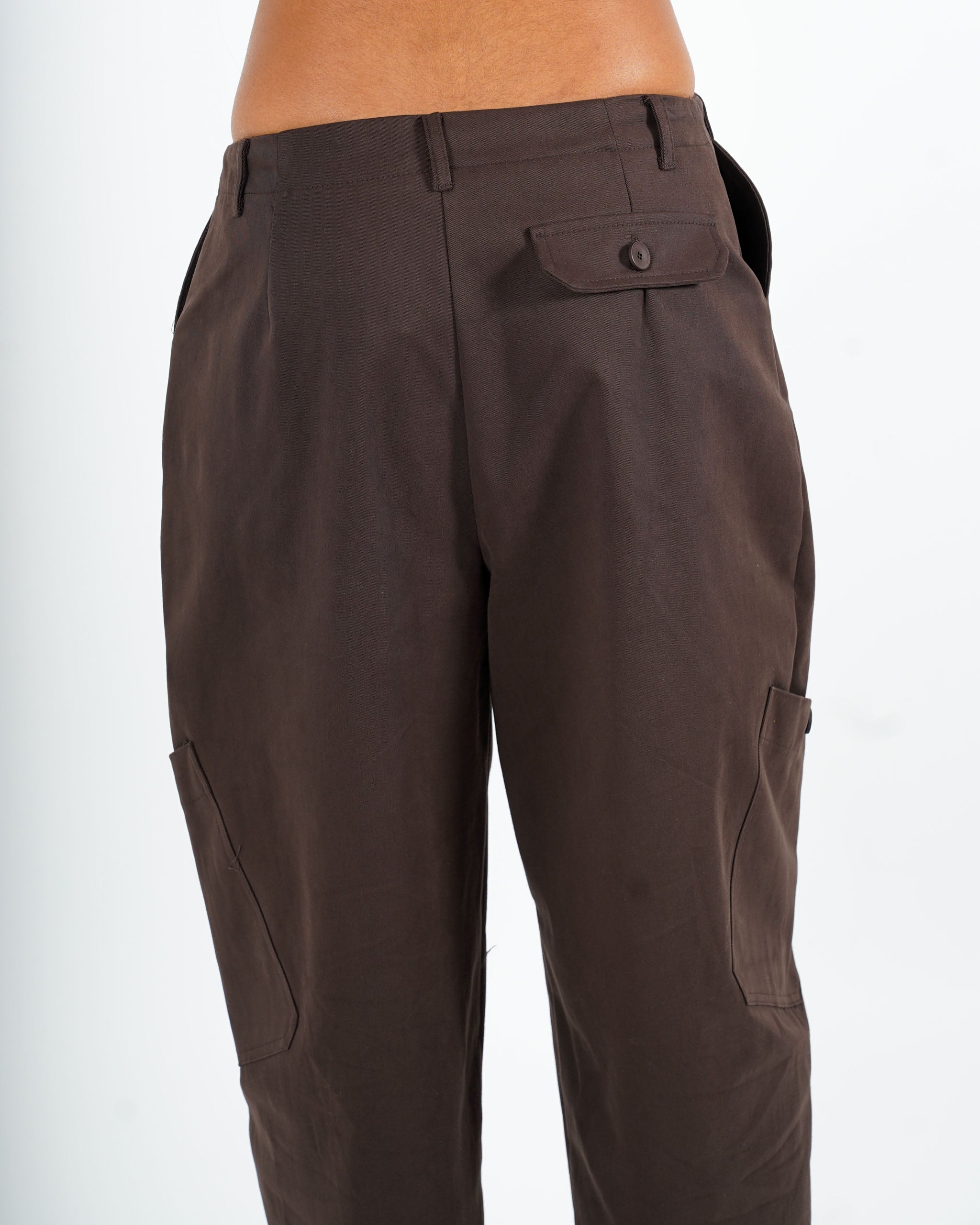 Pantaloni baloon con tasche in cotone - Drastica