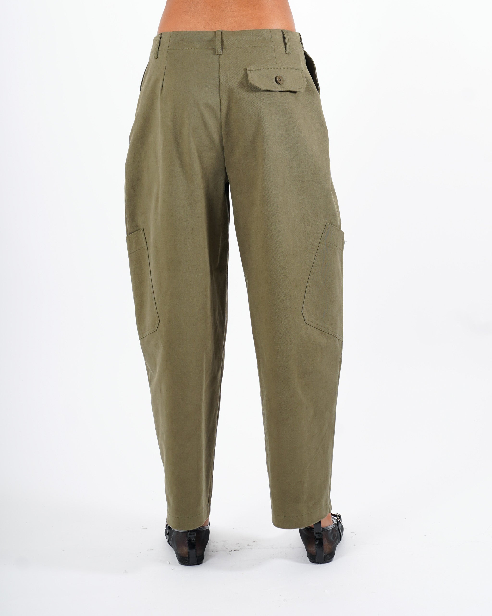 Pantaloni baloon con tasche in cotone - Drastica