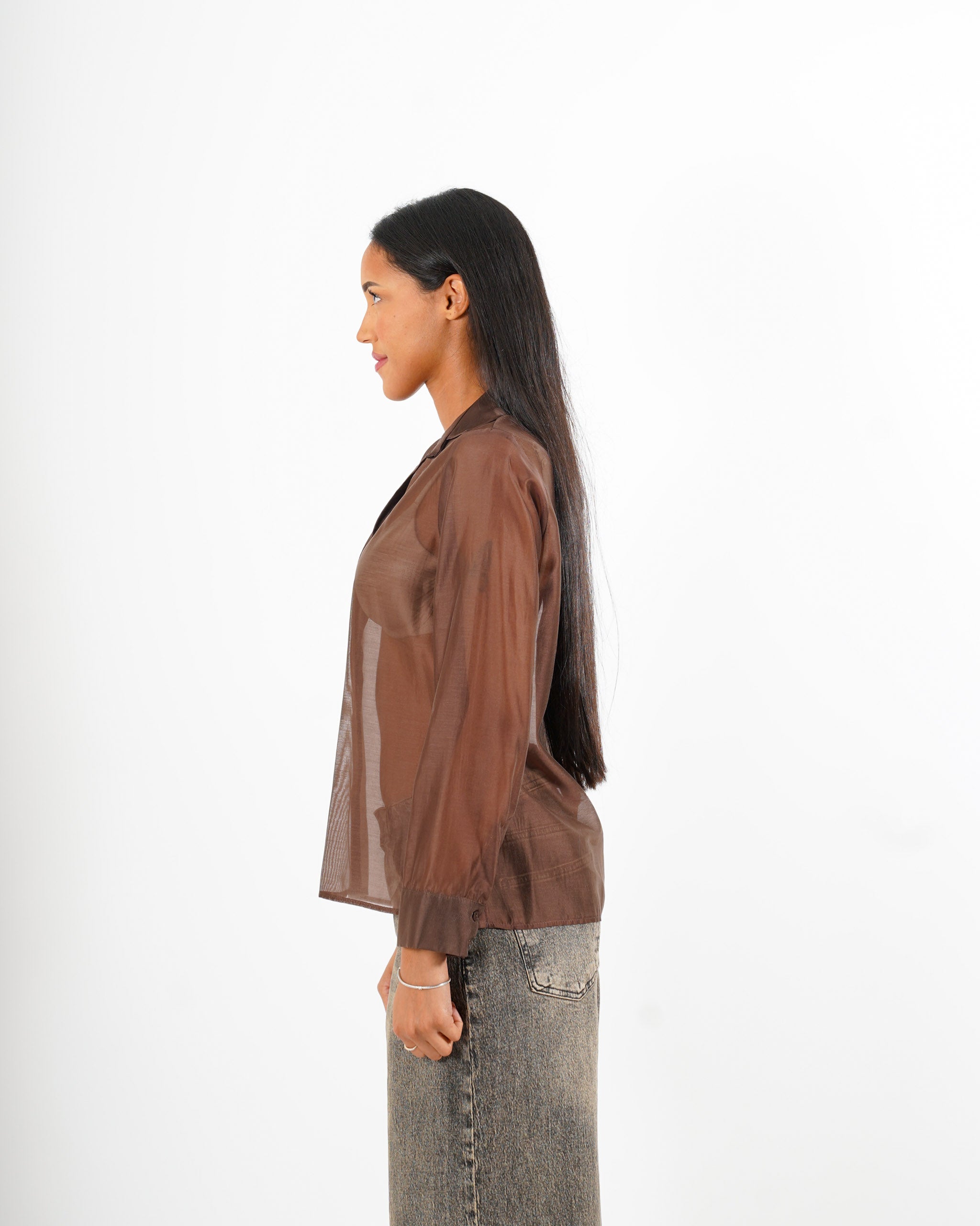 Camicia manica lunga regular fit - Selenia