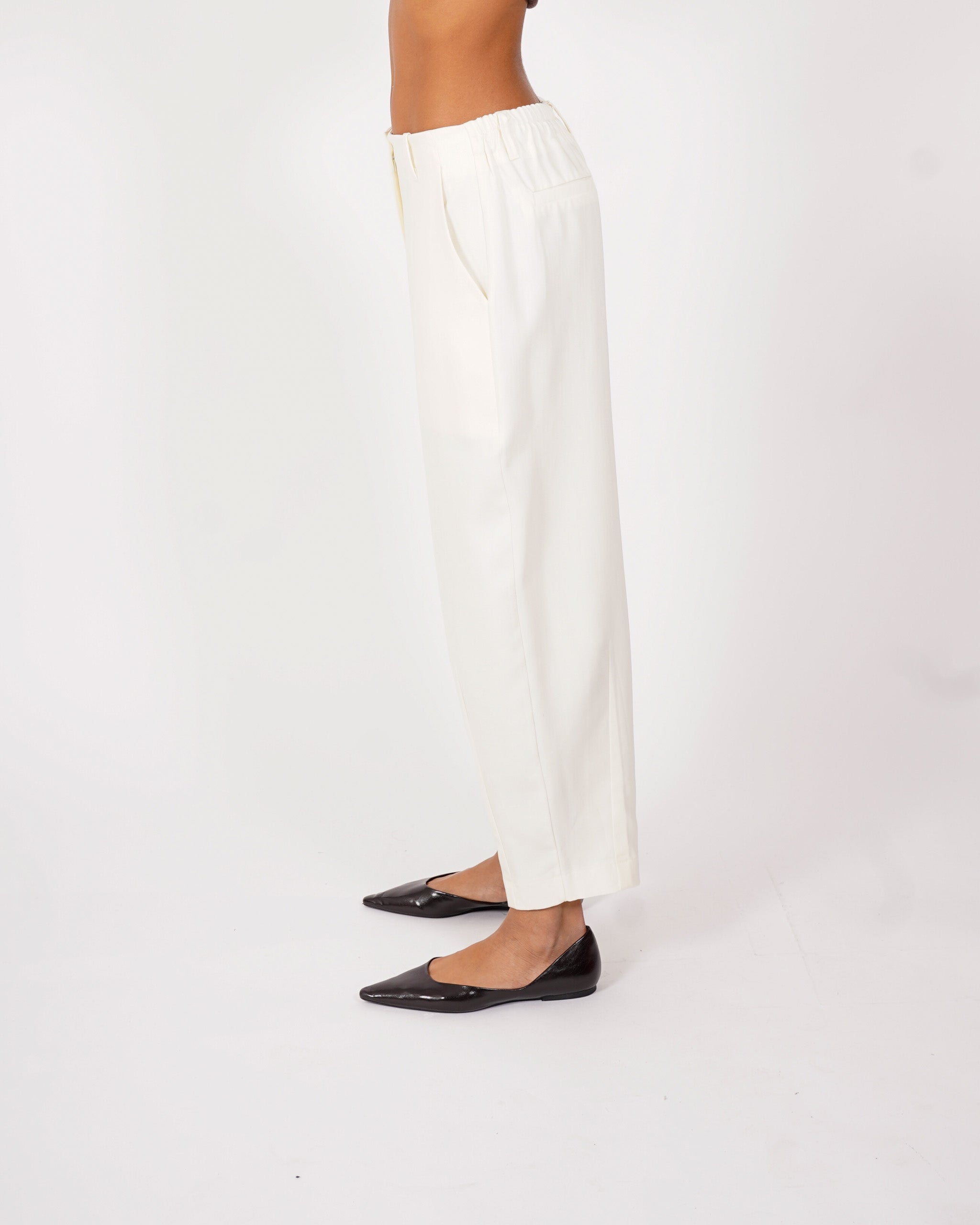 Pantaloni baloon in tessuto canvas - Giordana