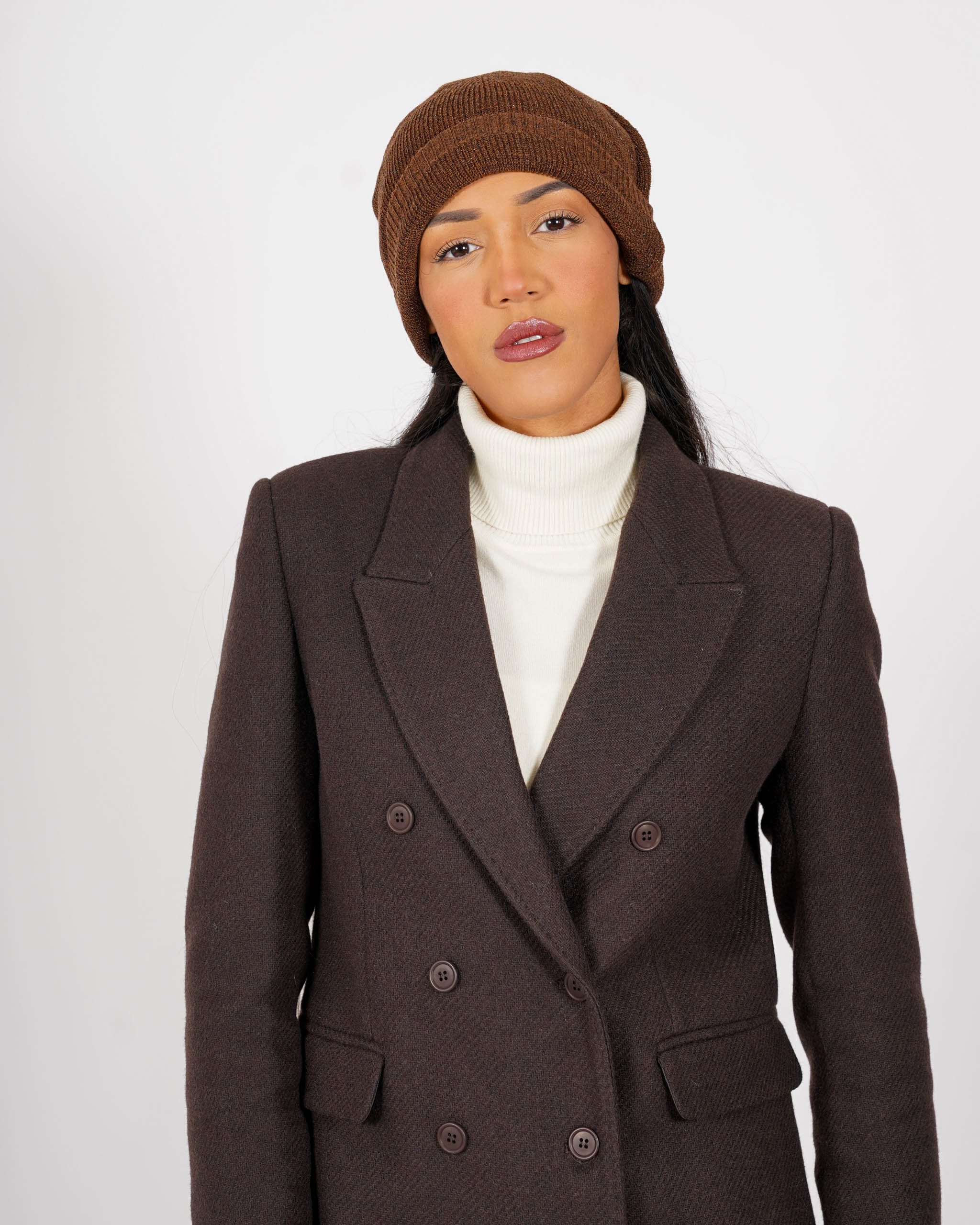 Cappello in trama lurex - 1205/C