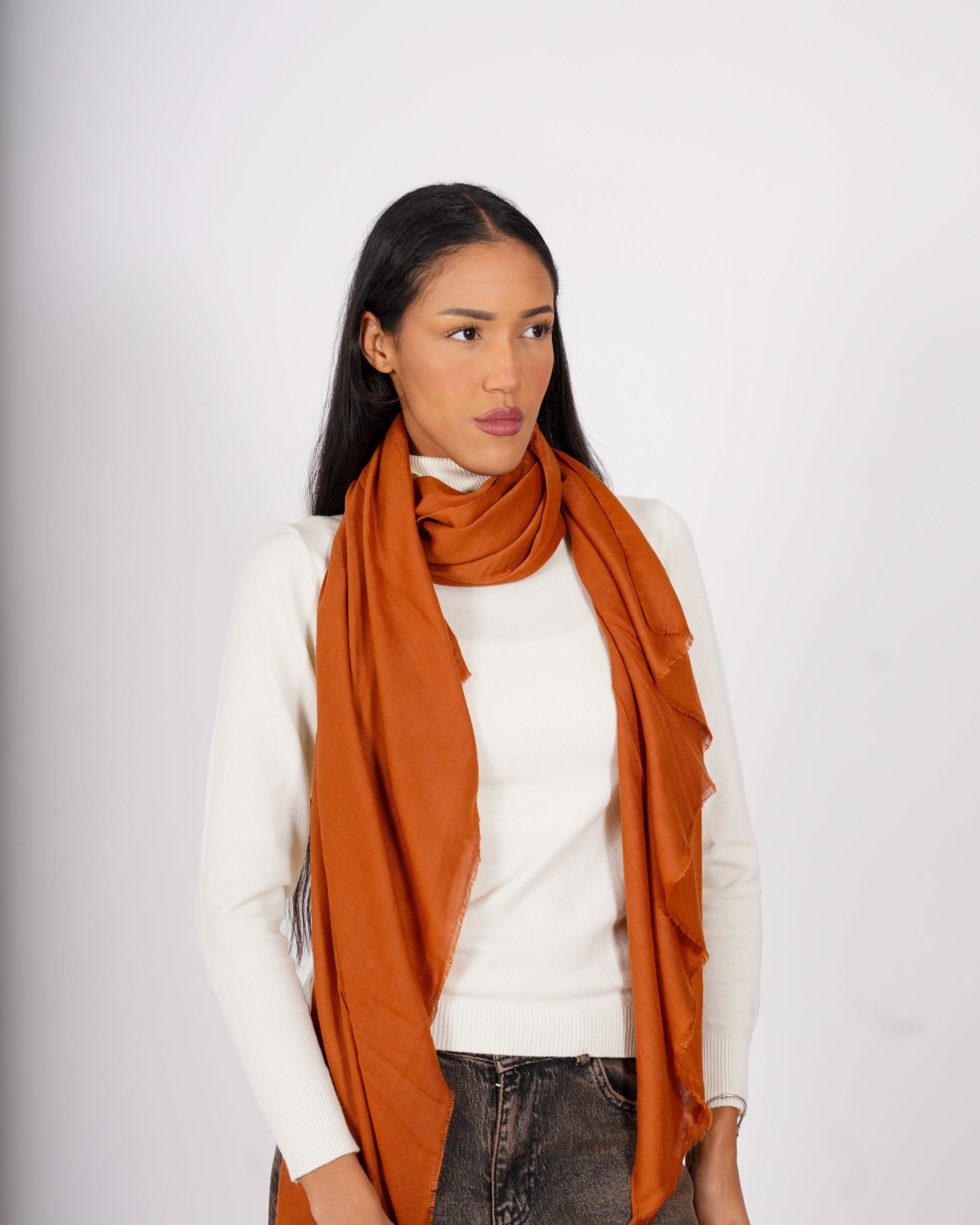 Sciarpa in mano viscosa - A1260