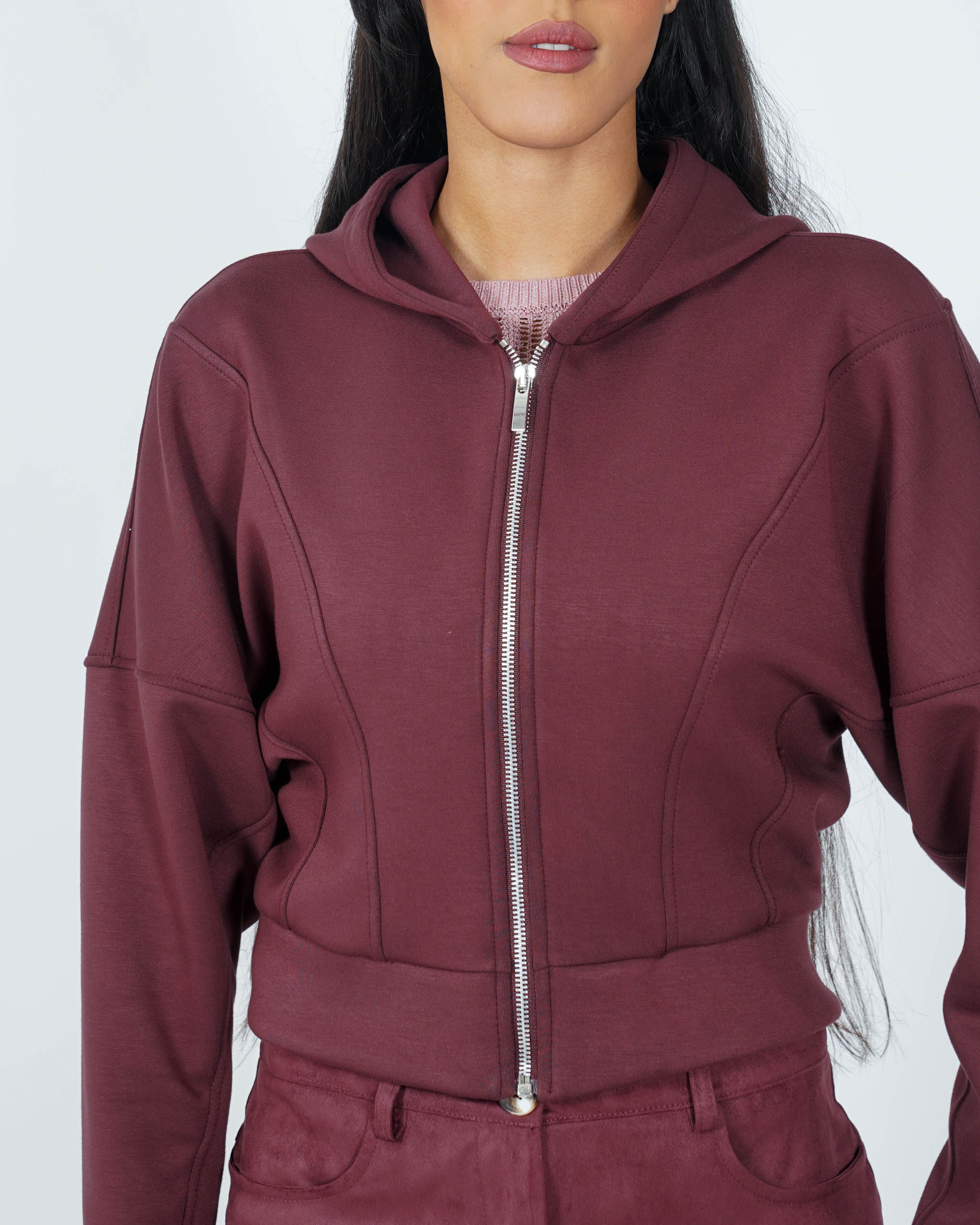 Felpa slim fit con cappuccio - Rihanna