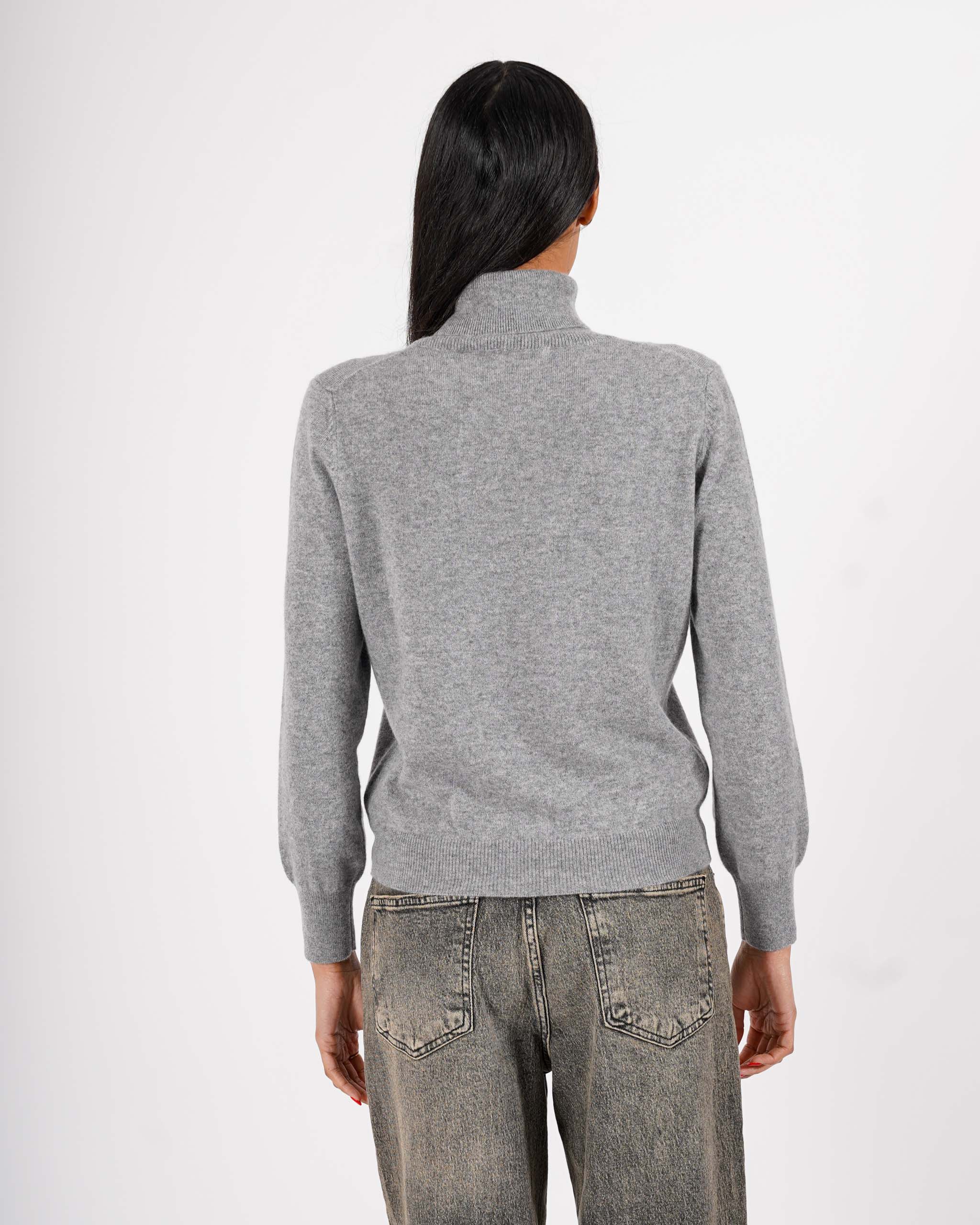 Maglia collo alto in cashmere - Lepore