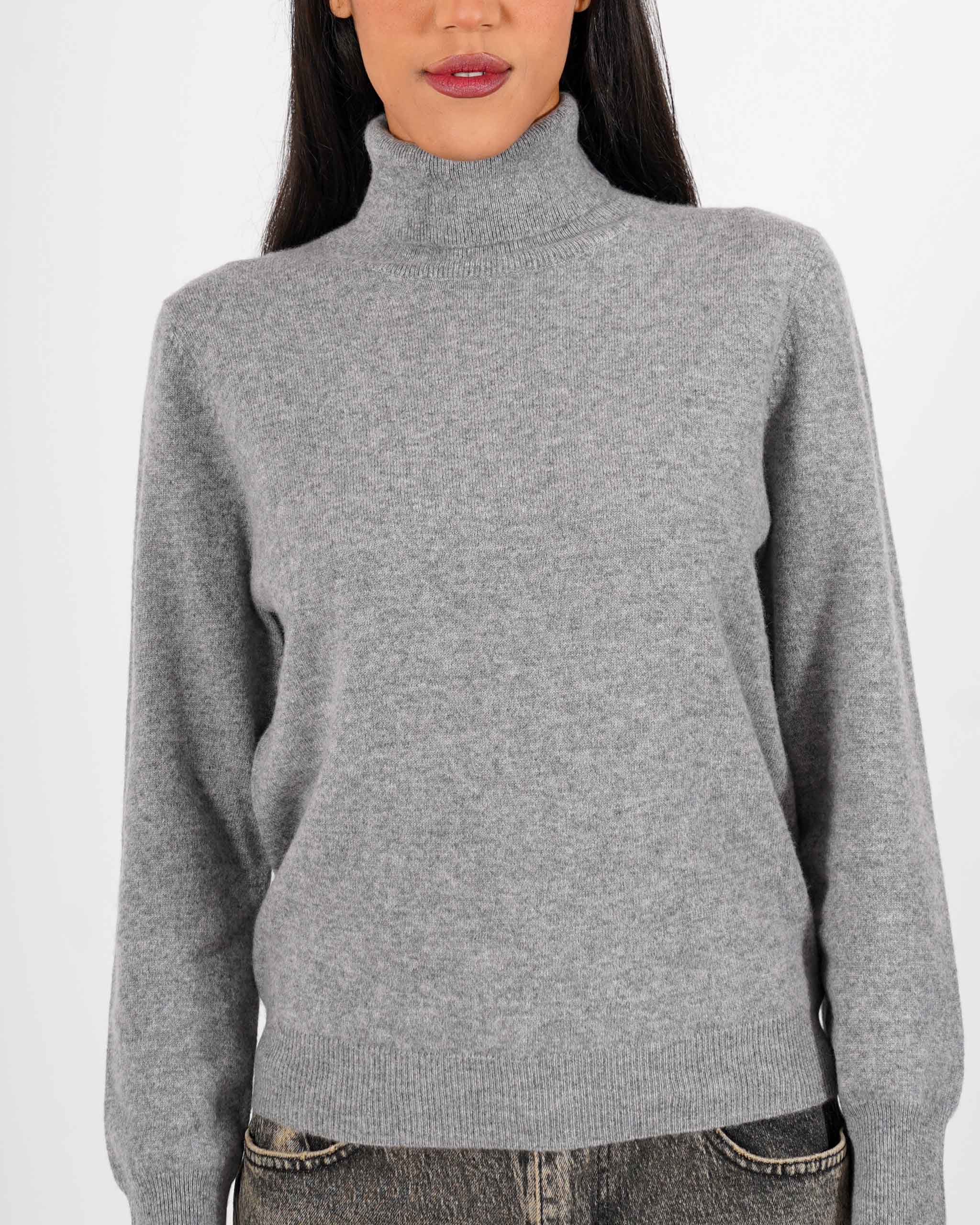 Maglia collo alto in cashmere - Lepore