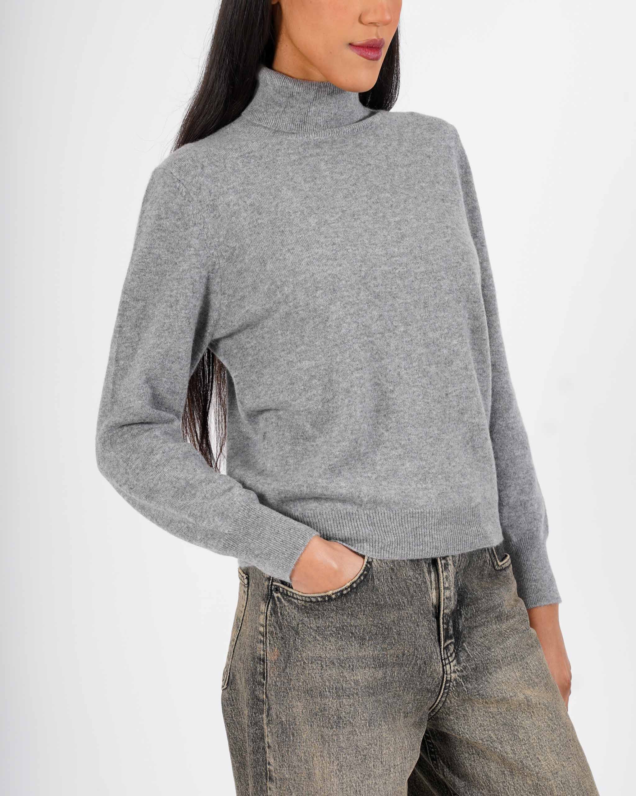 Maglia collo alto in cashmere - Lepore