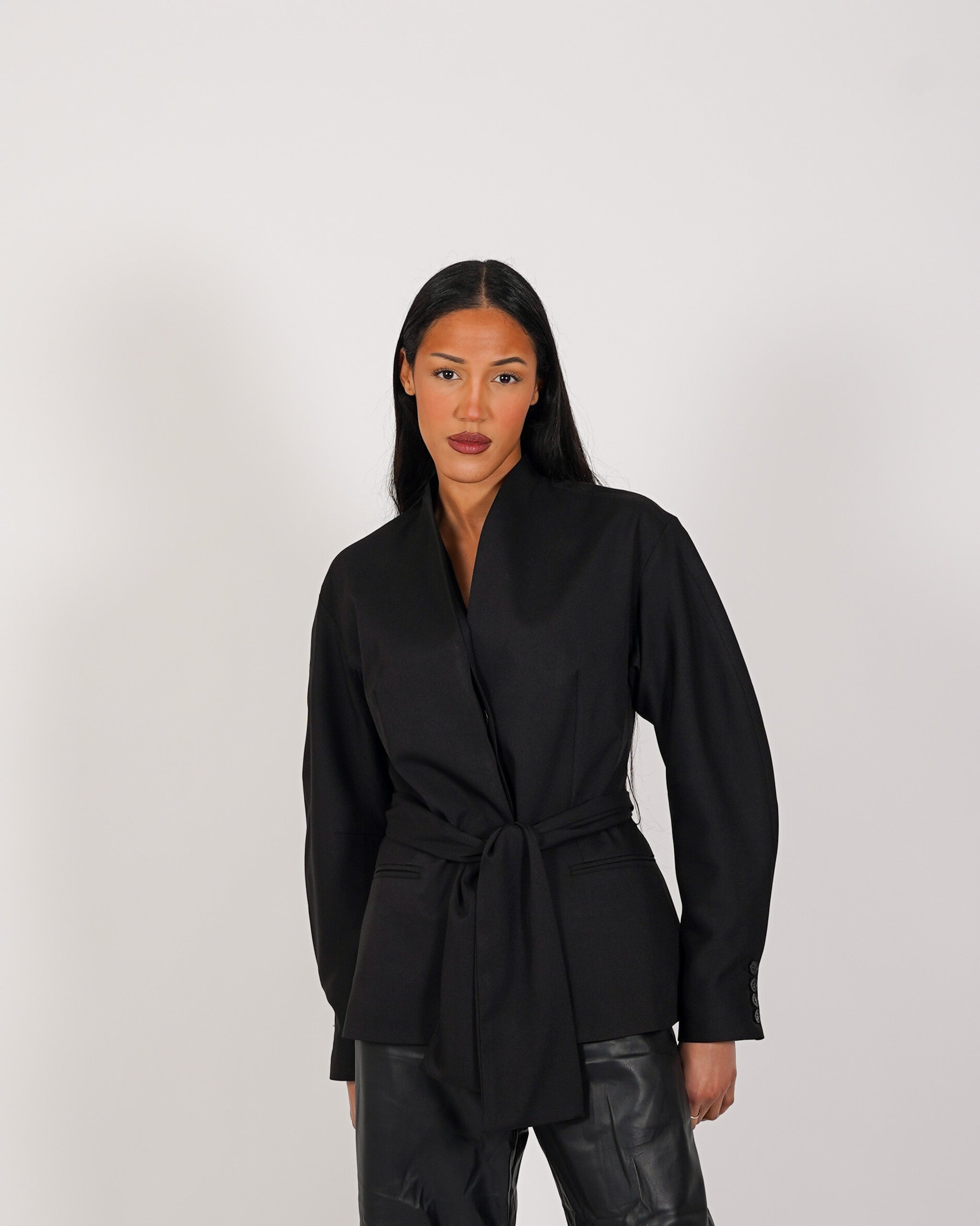 Giacca kimono manica over con cintura - Speciale