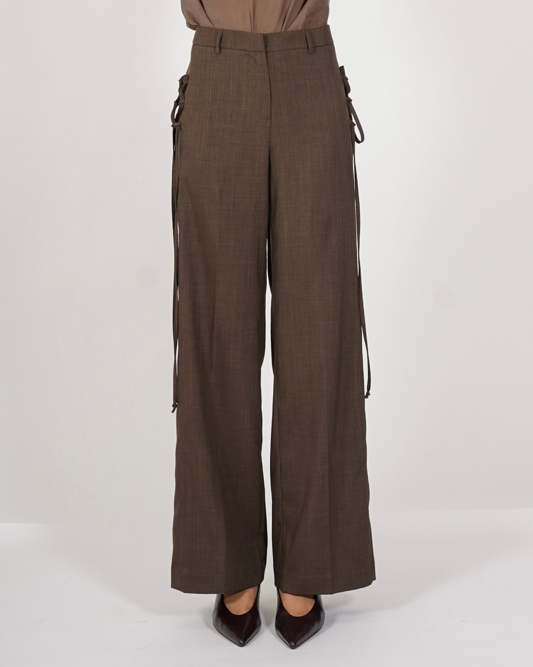 Pantaloni con stringne regular fit - Provata