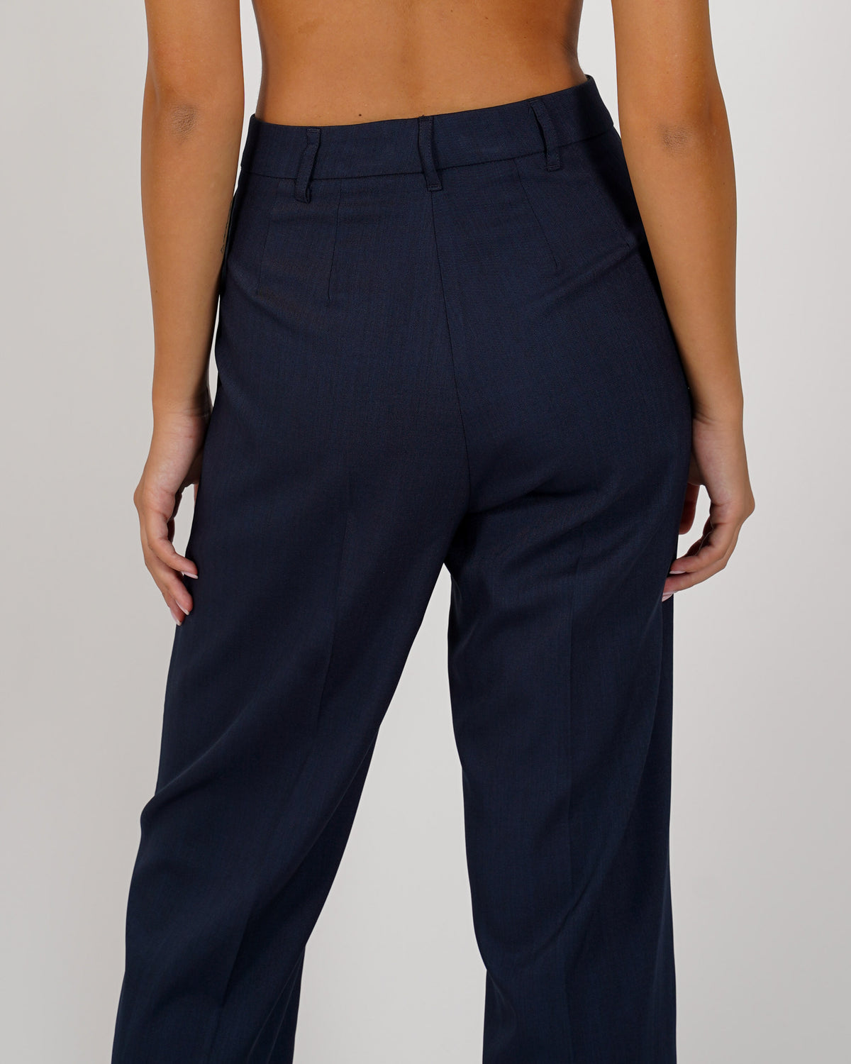 Pantaloni cropped in eco fibra - Diretta