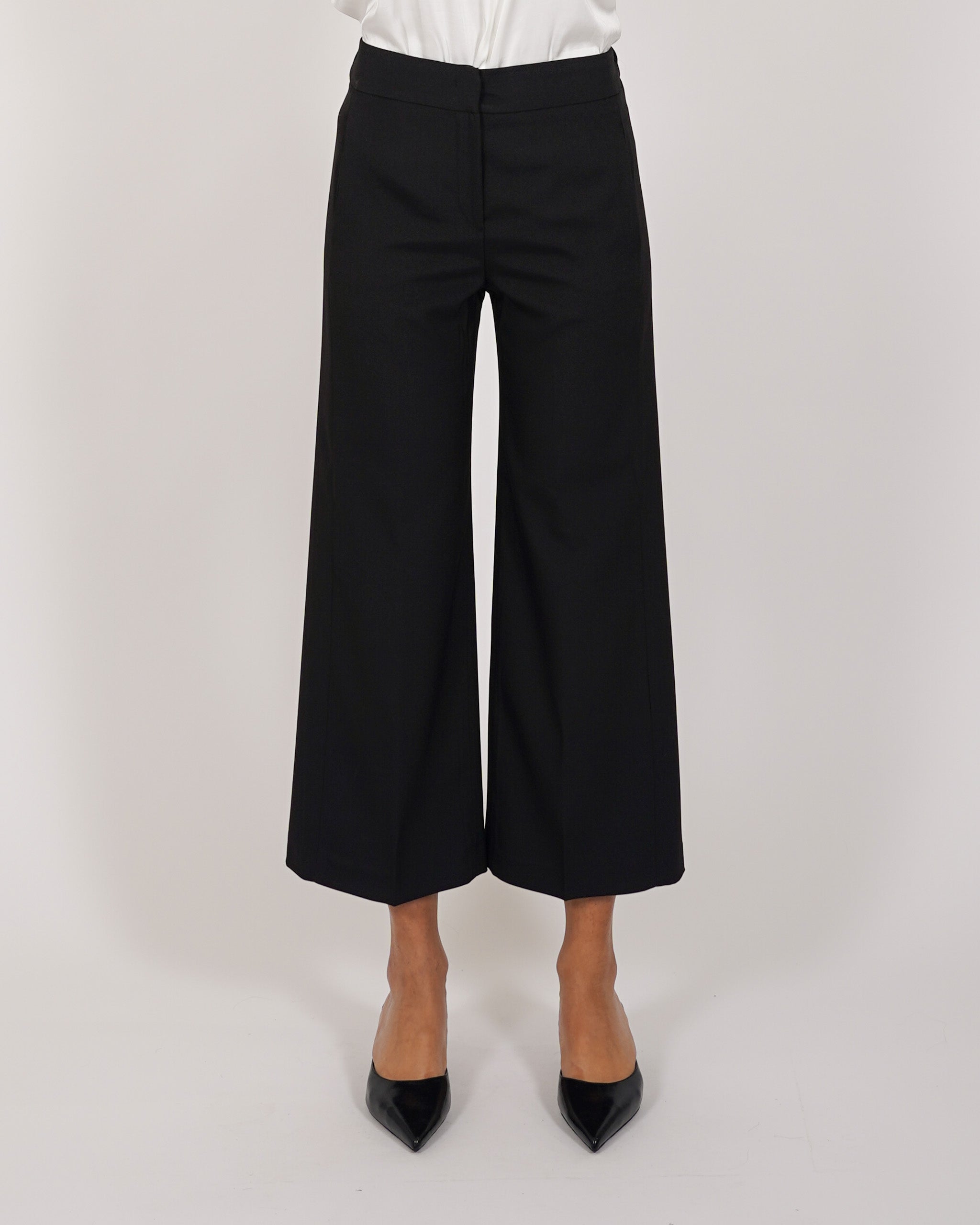 Pantaloni cropped in eco fibra - Manzano