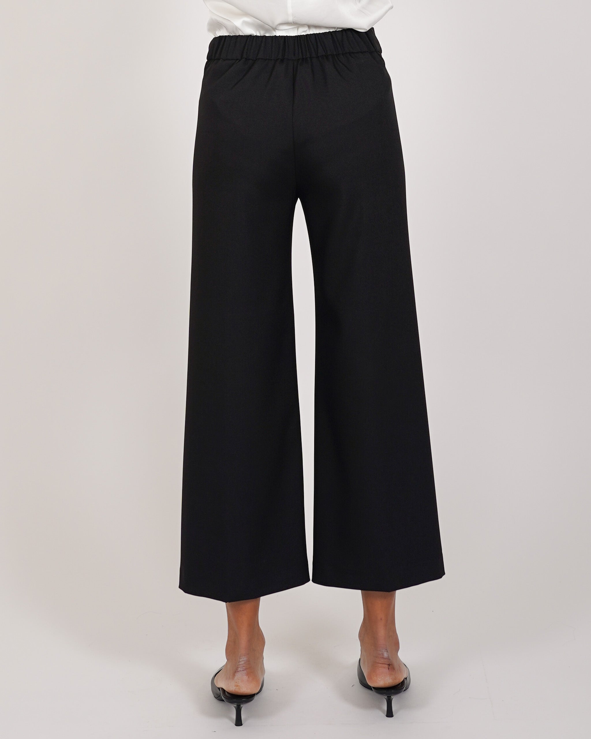 Pantaloni cropped in eco fibra - Manzano