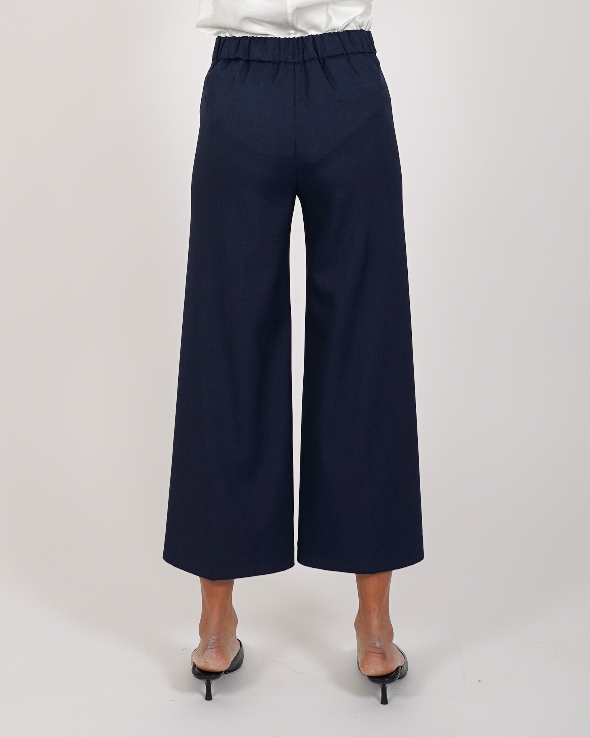 Pantaloni cropped in eco fibra - Manzano