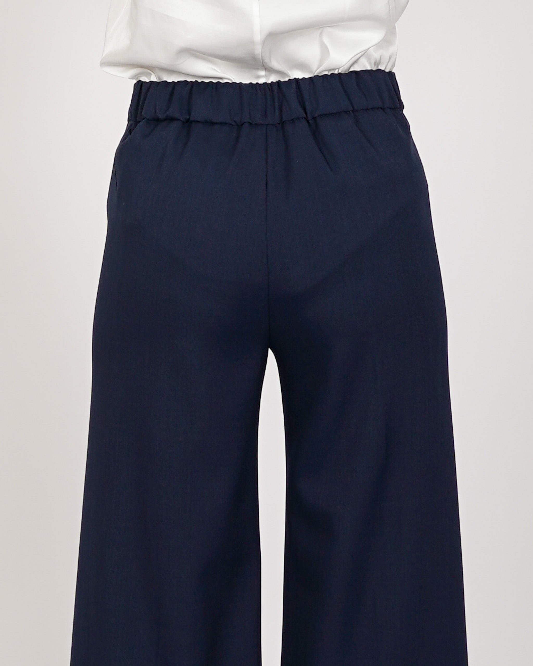 Pantaloni cropped in eco fibra - Manzano