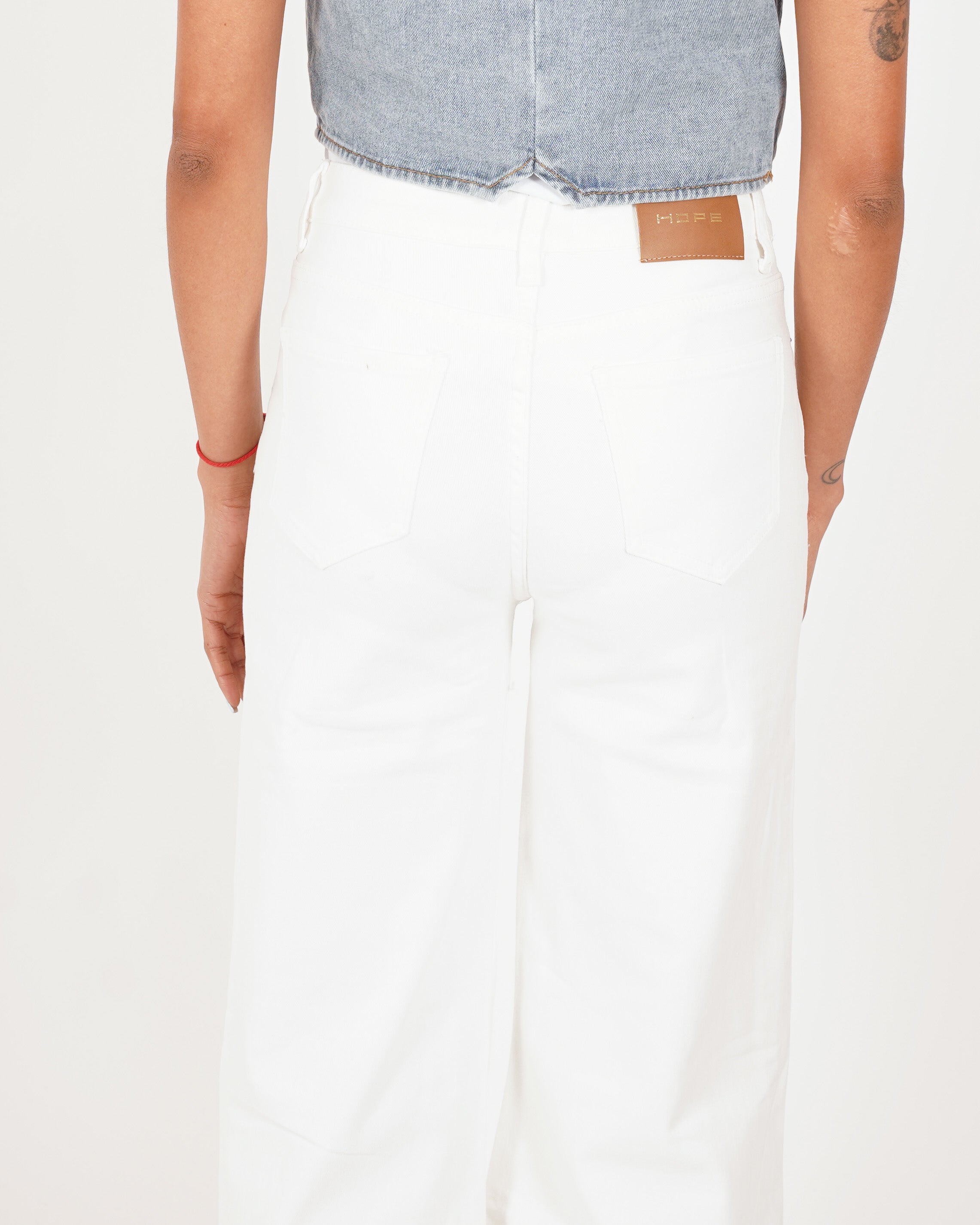 Pantaloni taglio jeans in cotone - Cassie